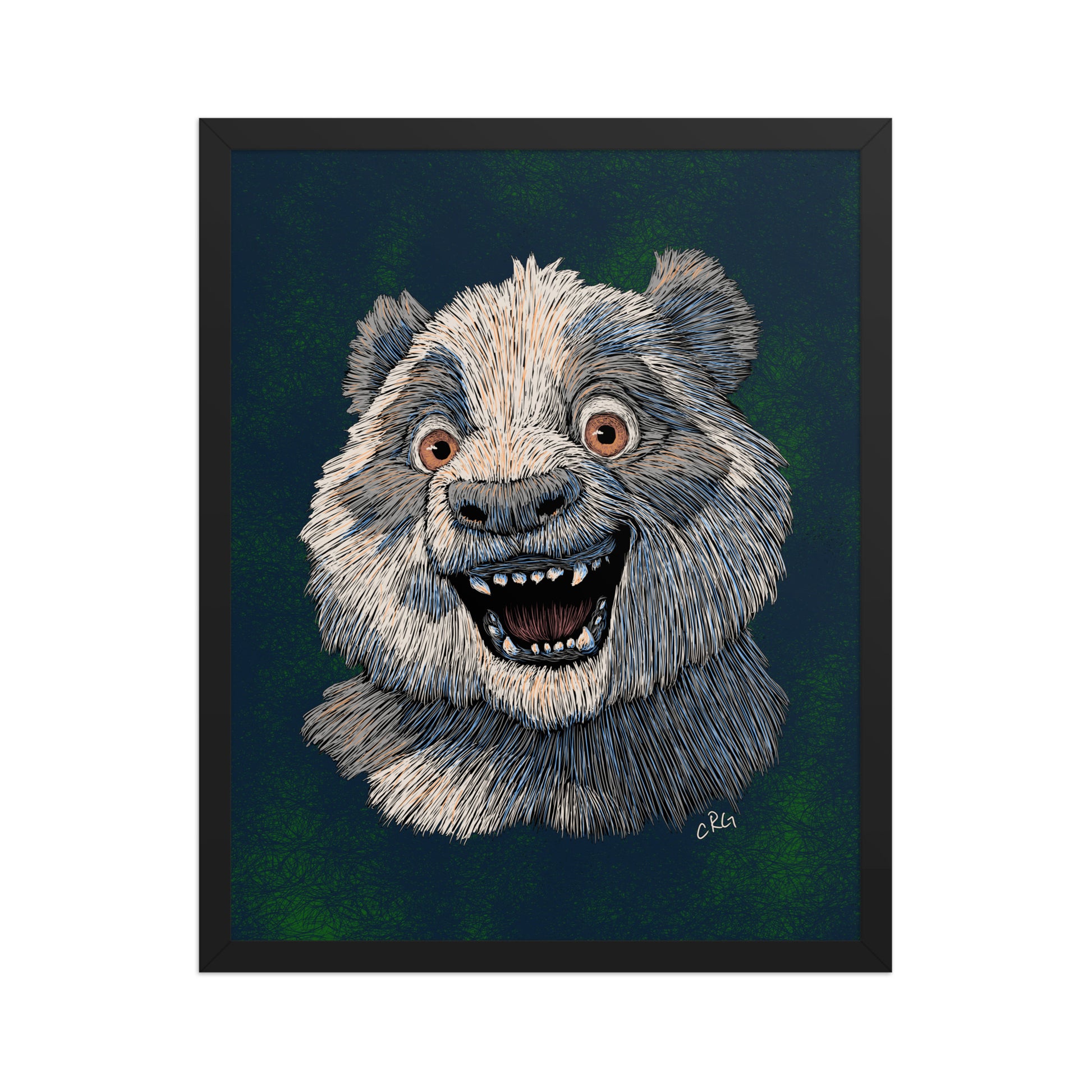 Happy Panda Art Print