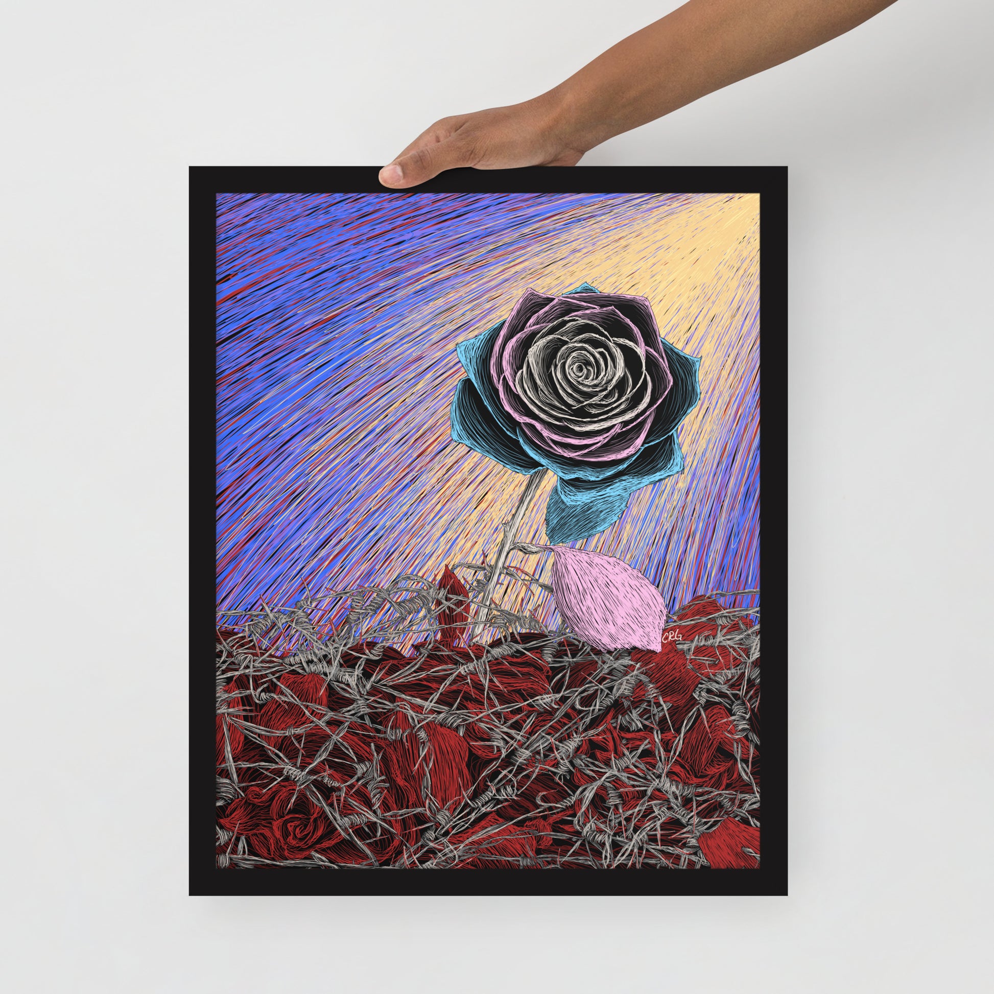 We Persist Art Print