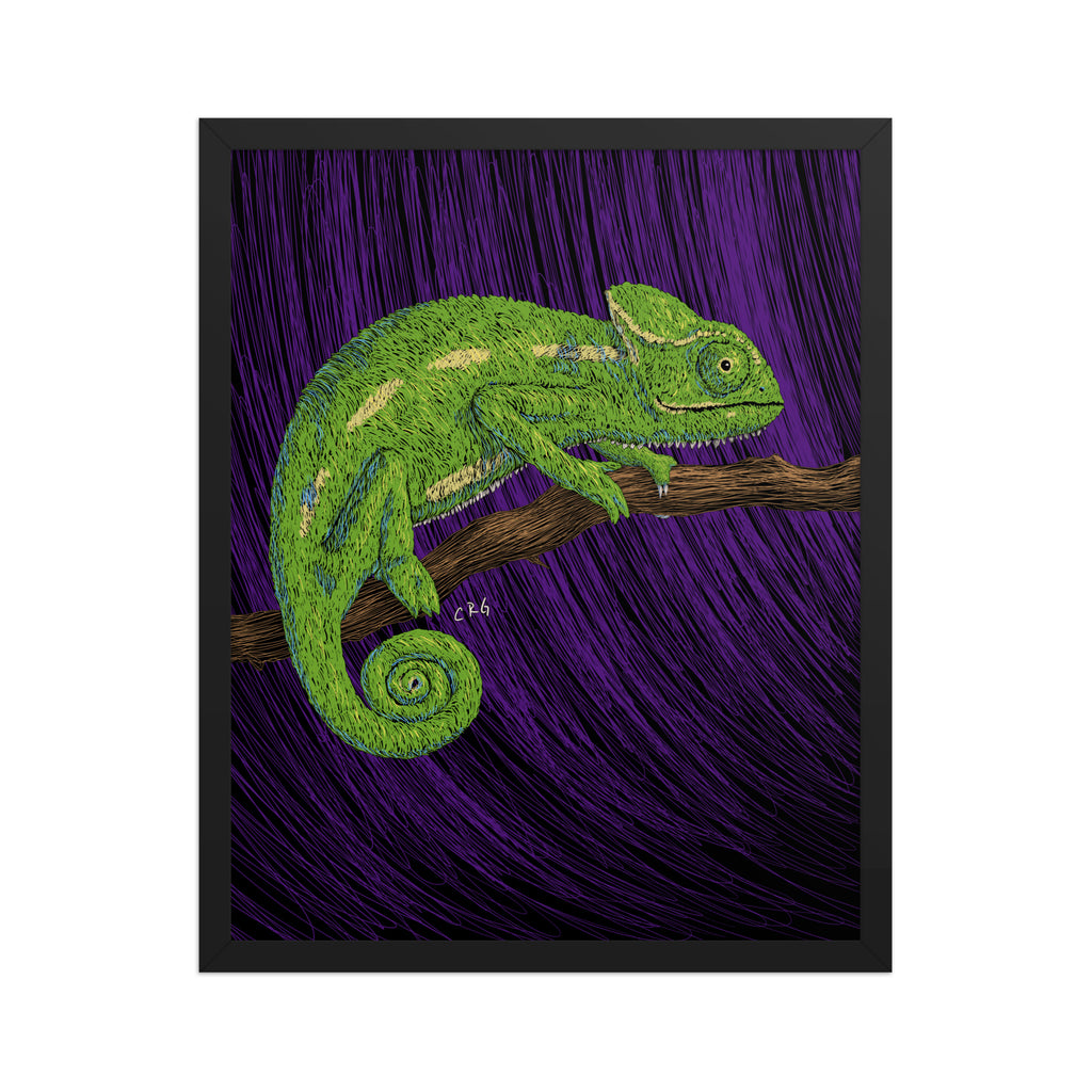 Chameleon Art Print