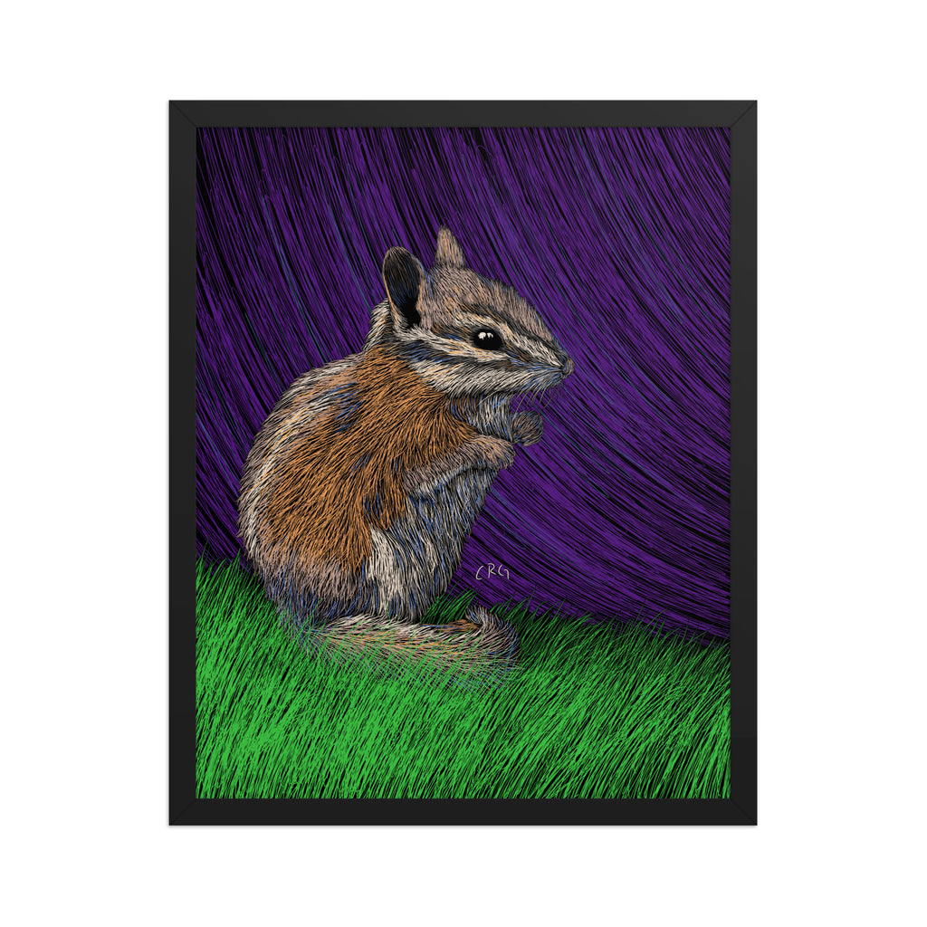 Chipmunk Art Print
