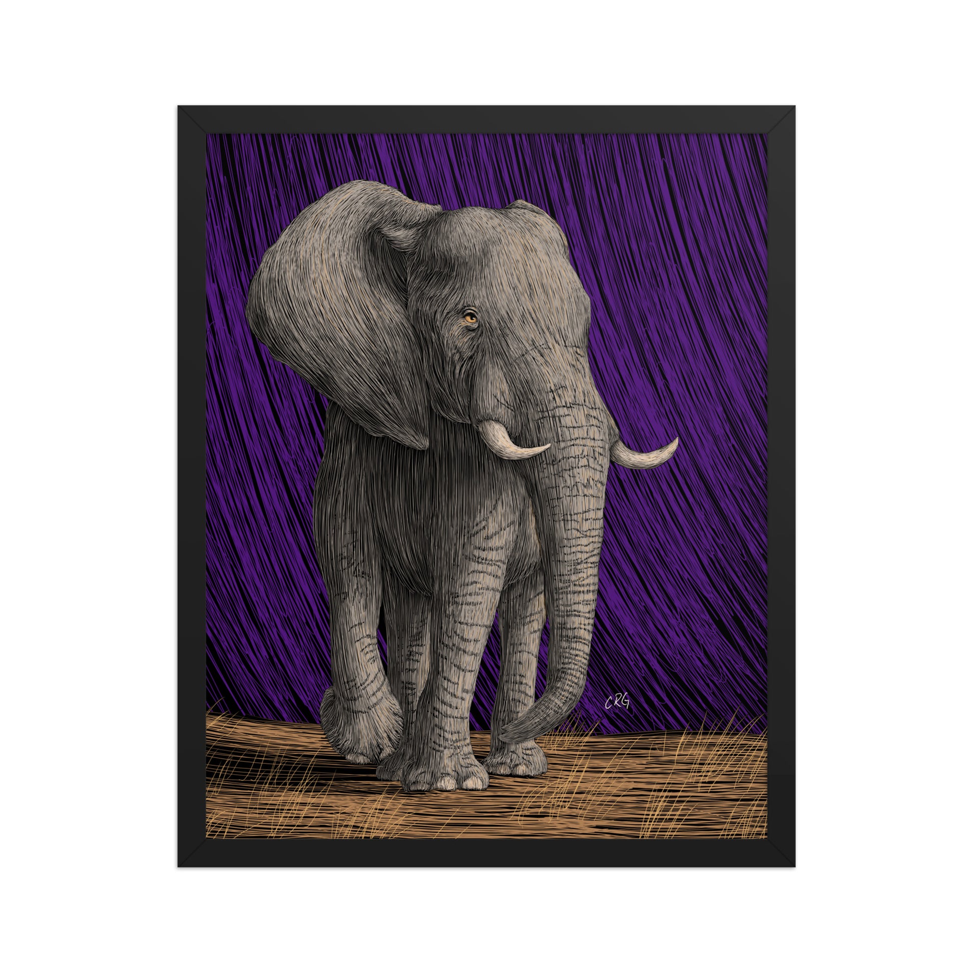 Elephant Art Print