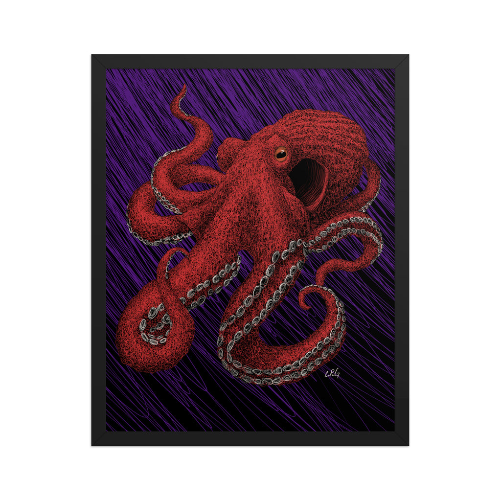 Octopus Art Print