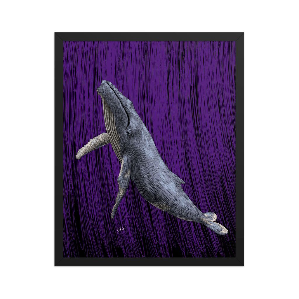 Whale Art Print