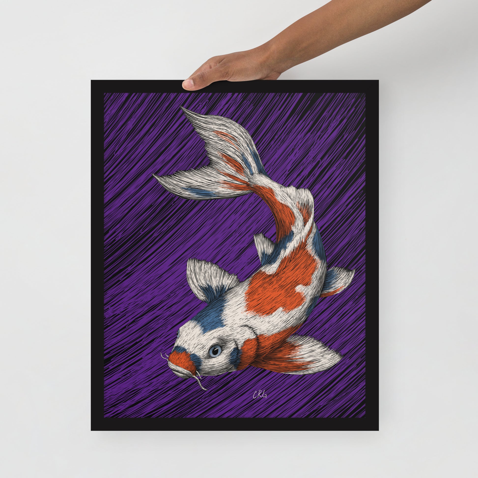 Koi Fish Art Print
