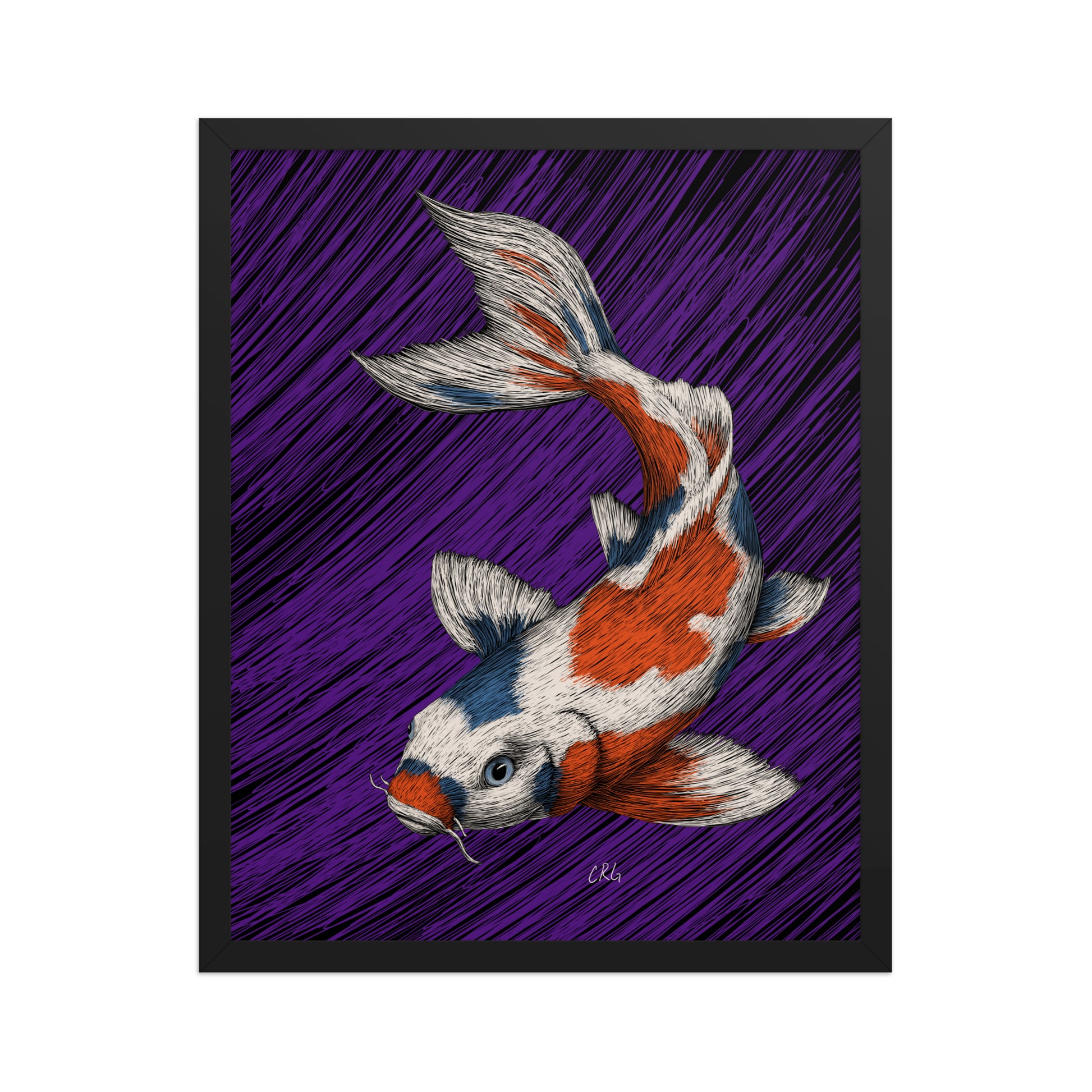 Koi Fish Art Print