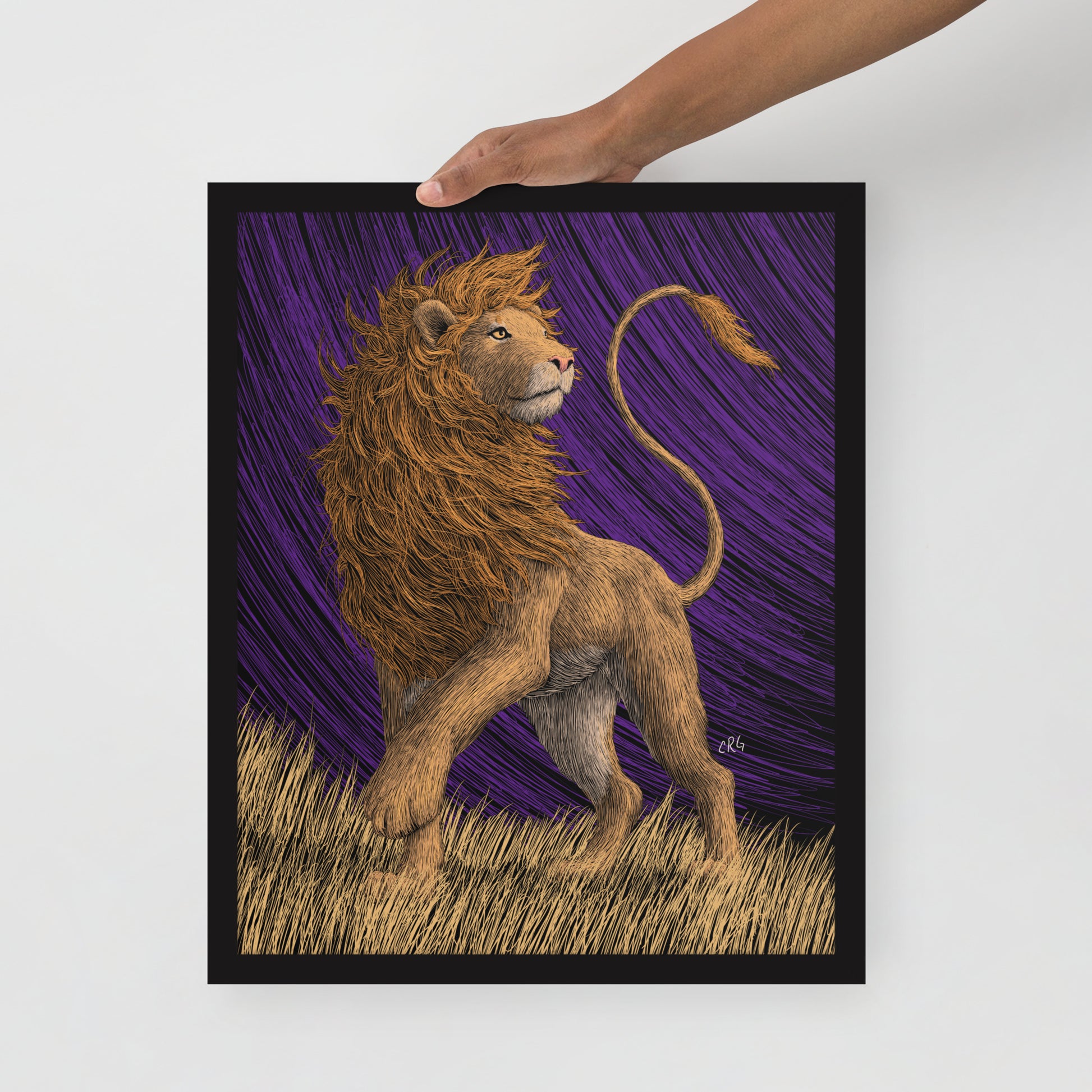 Lion Art Print