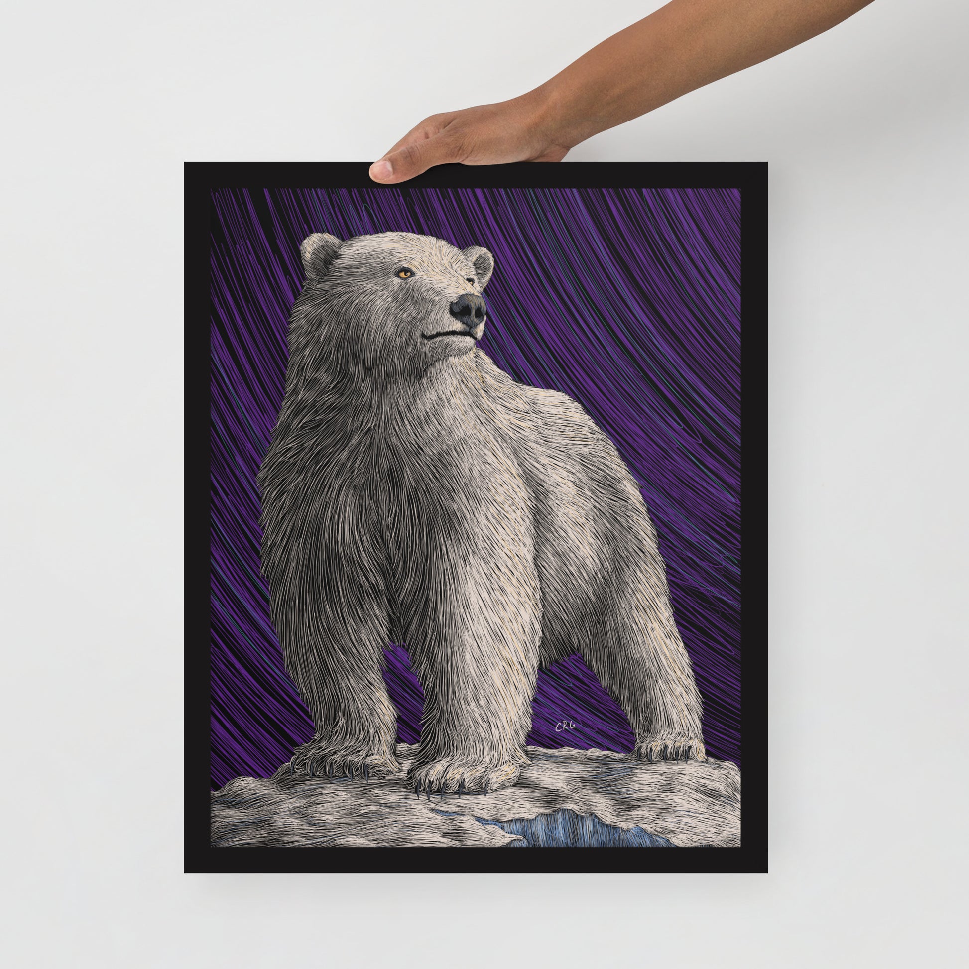 Polar Bear Art Print