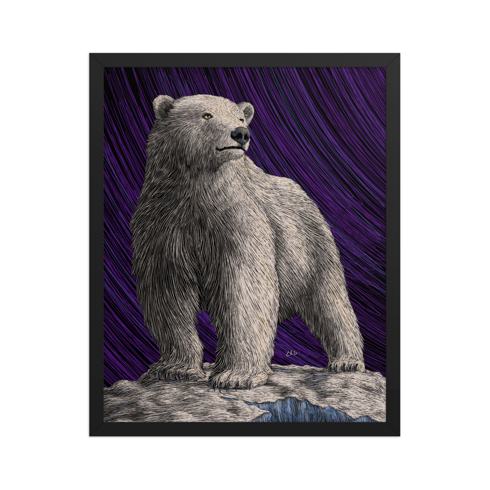 Polar Bear Art Print