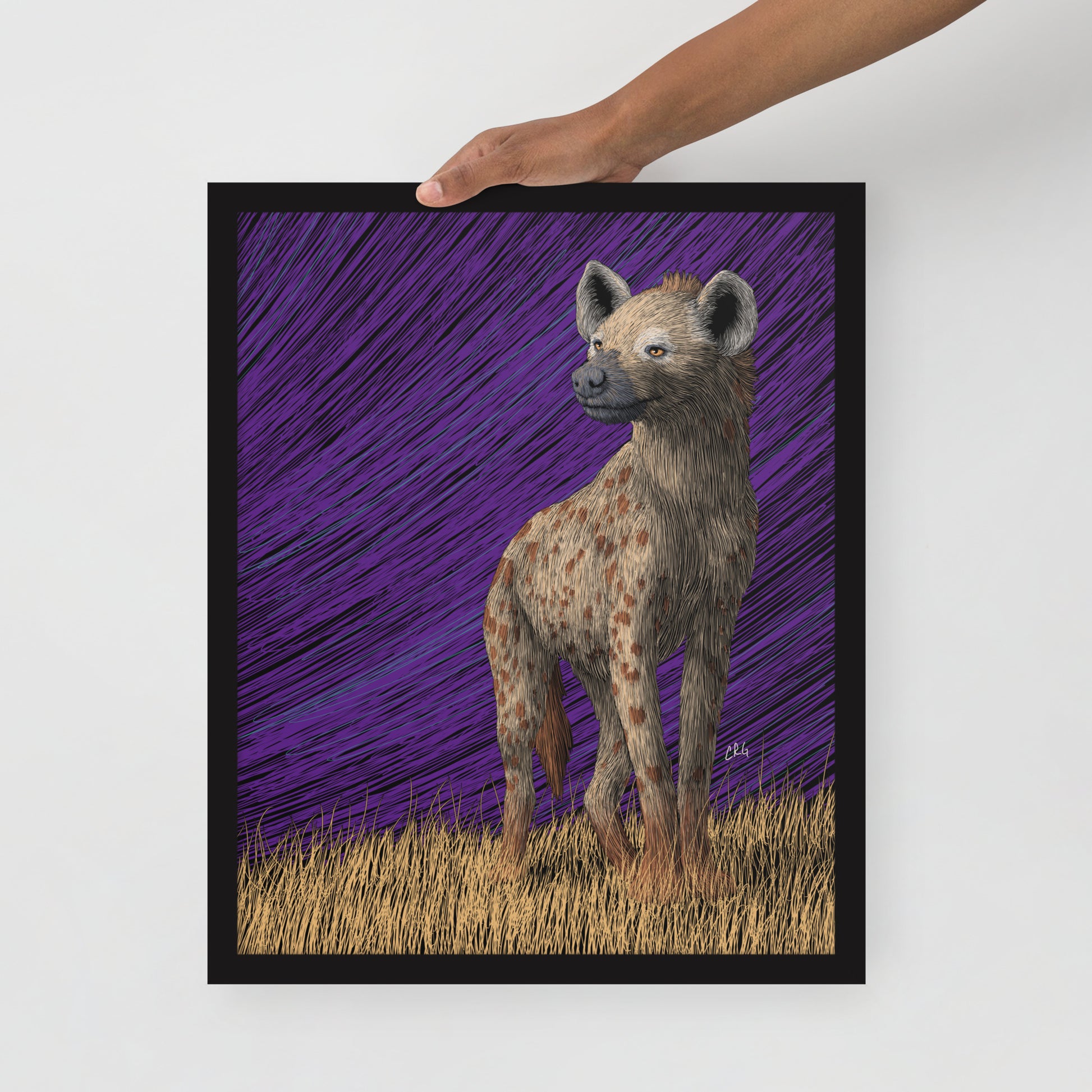 Hyena Art Print