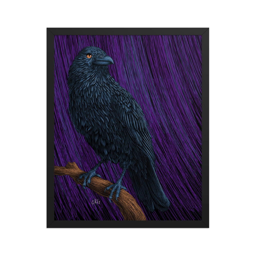 Raven Art Print