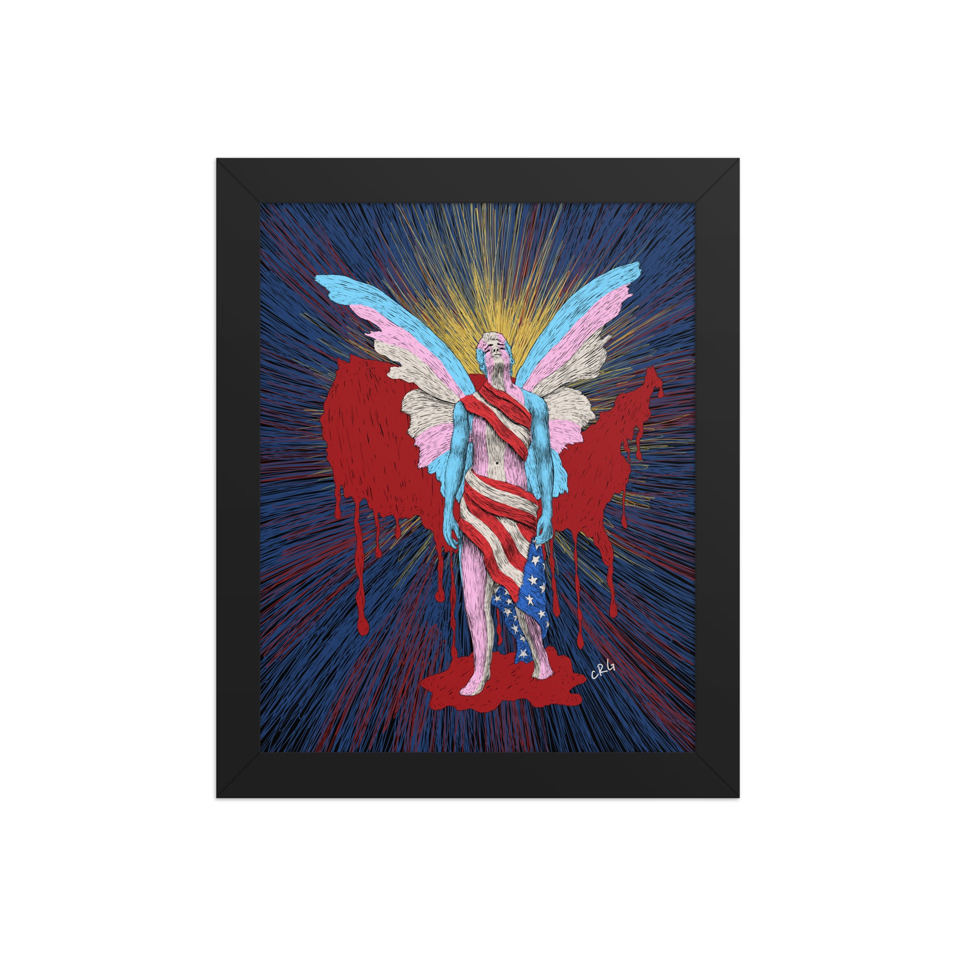 SOS Art Print