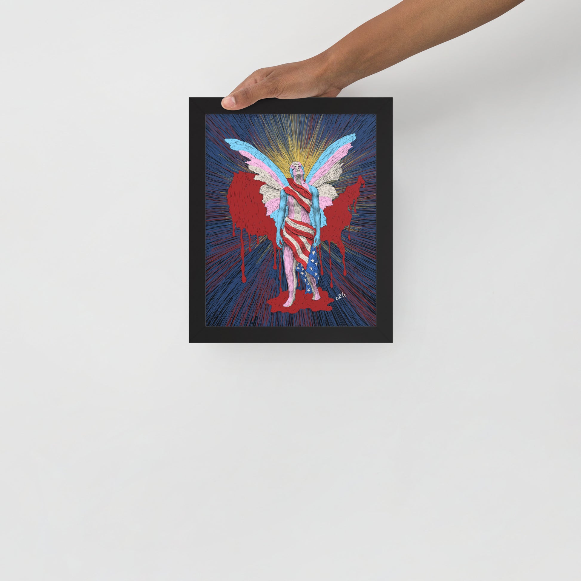 SOS Art Print