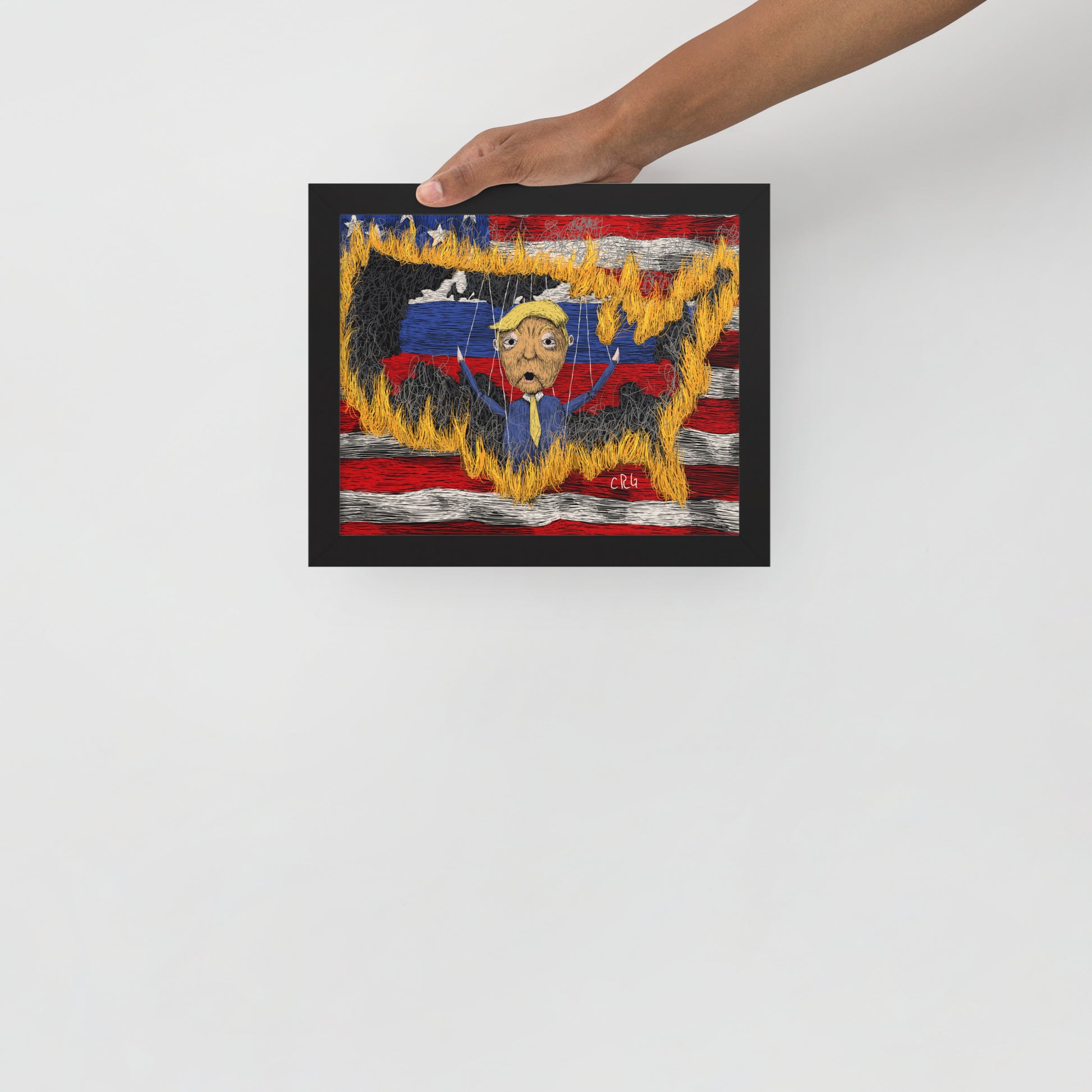 The Puppet Art Print