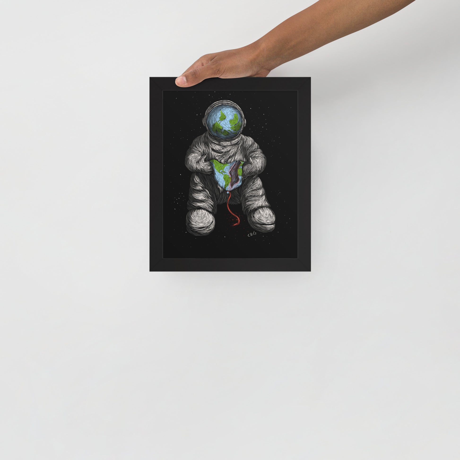 And the Scientists Screamed, But No One Listened Art Print
