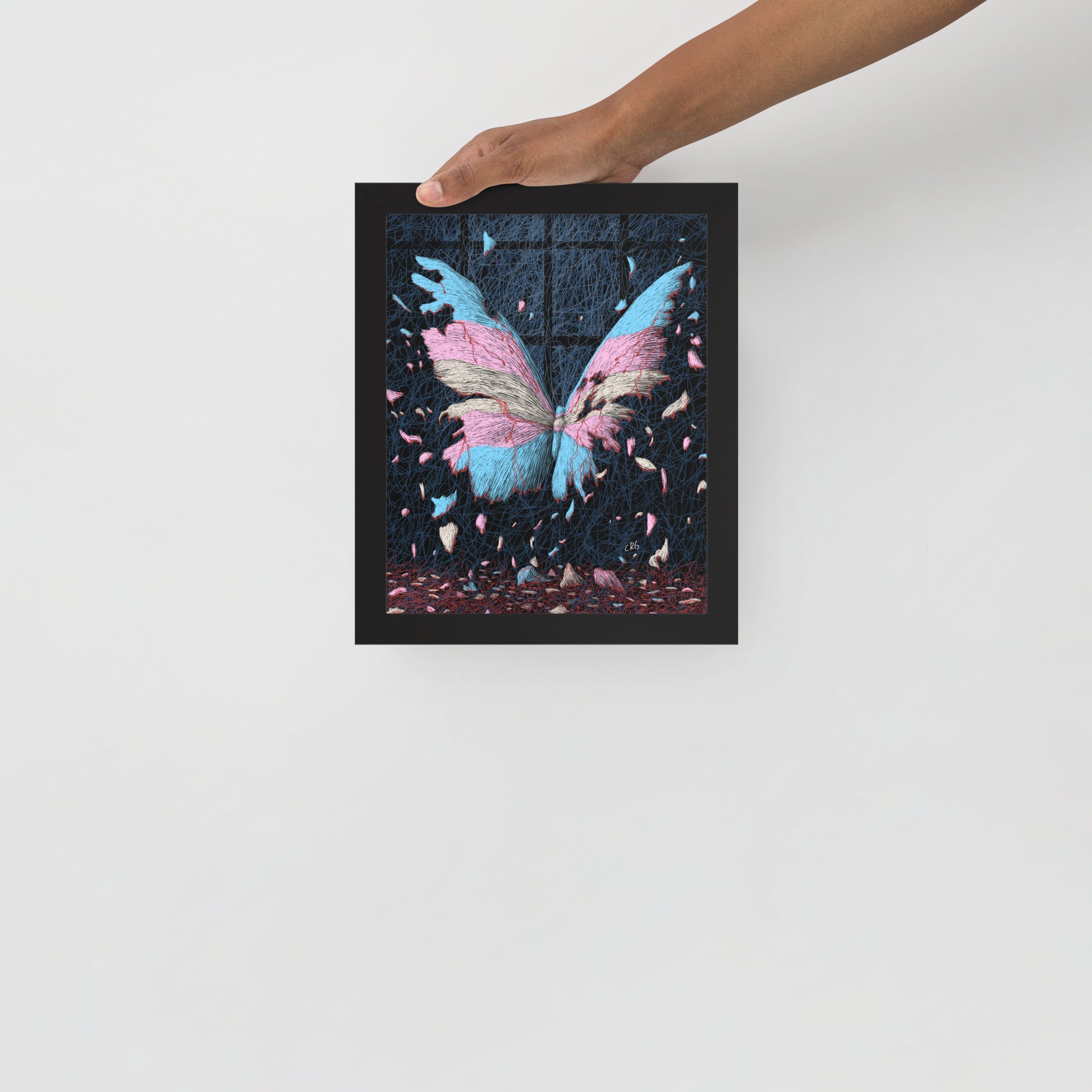 When They Rip Apart Our Color, How Dull the World Will Be Art Print