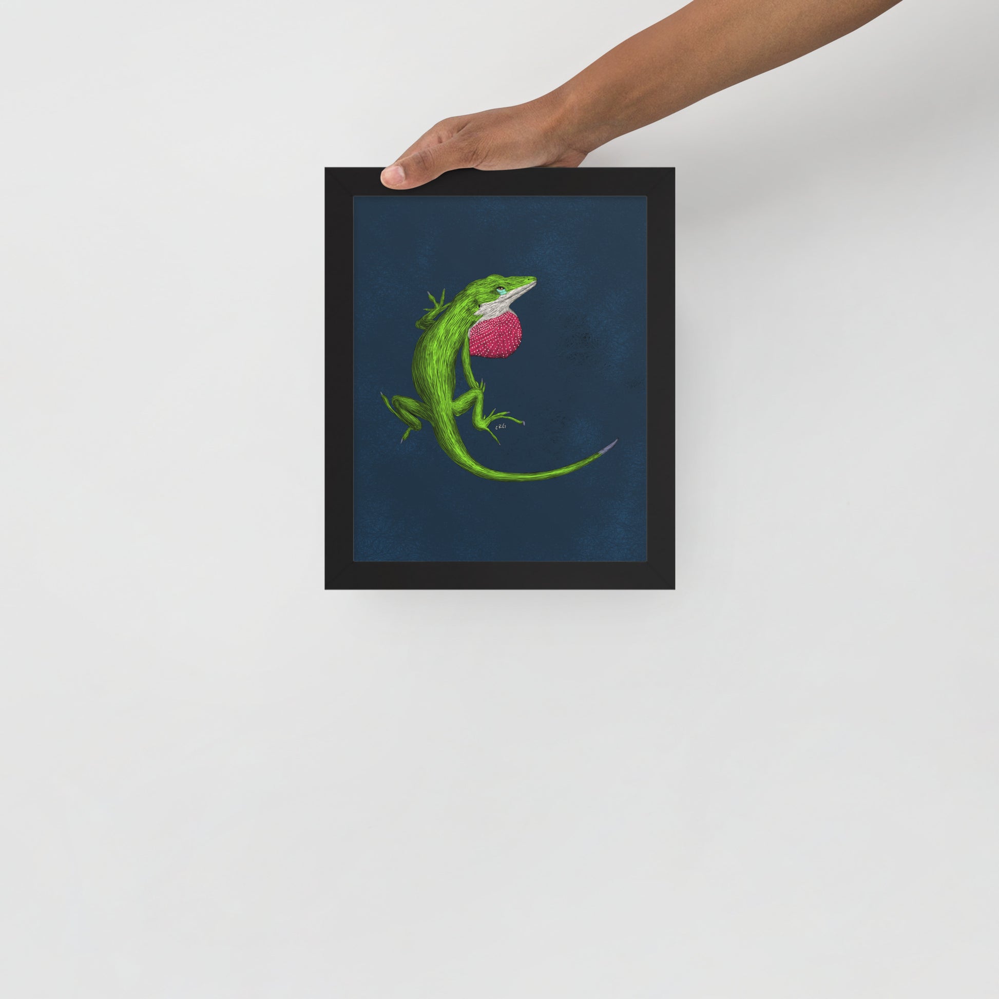 Anole Art Print
