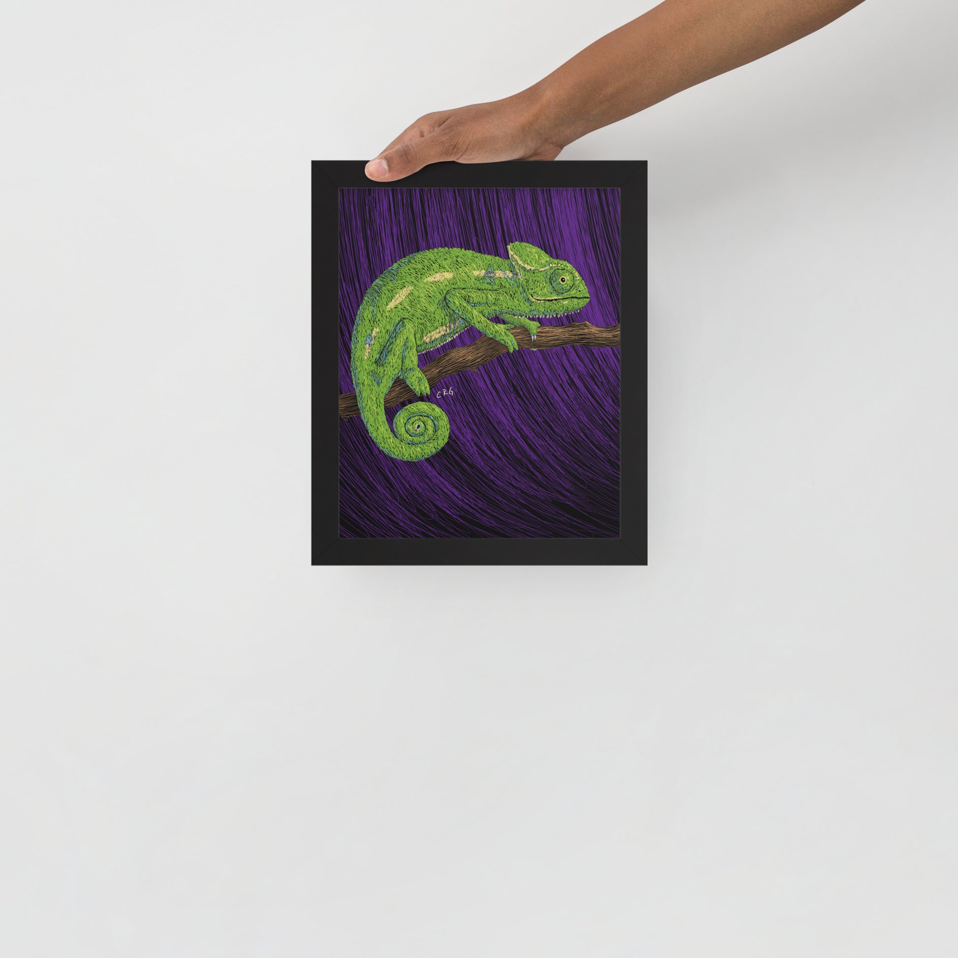 Chameleon Art Print