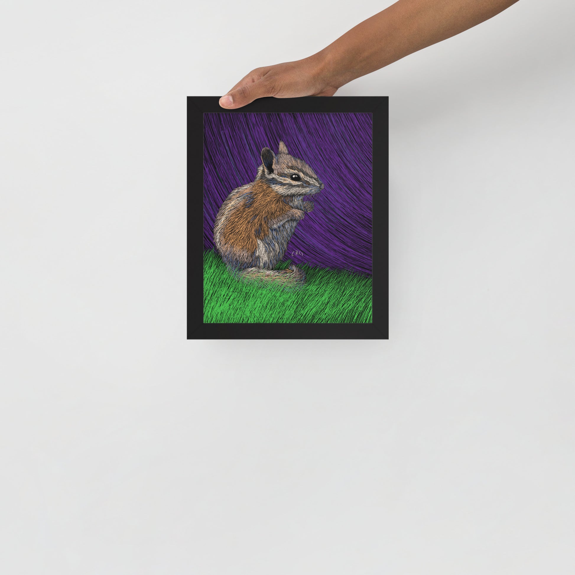 Chipmunk Art Print