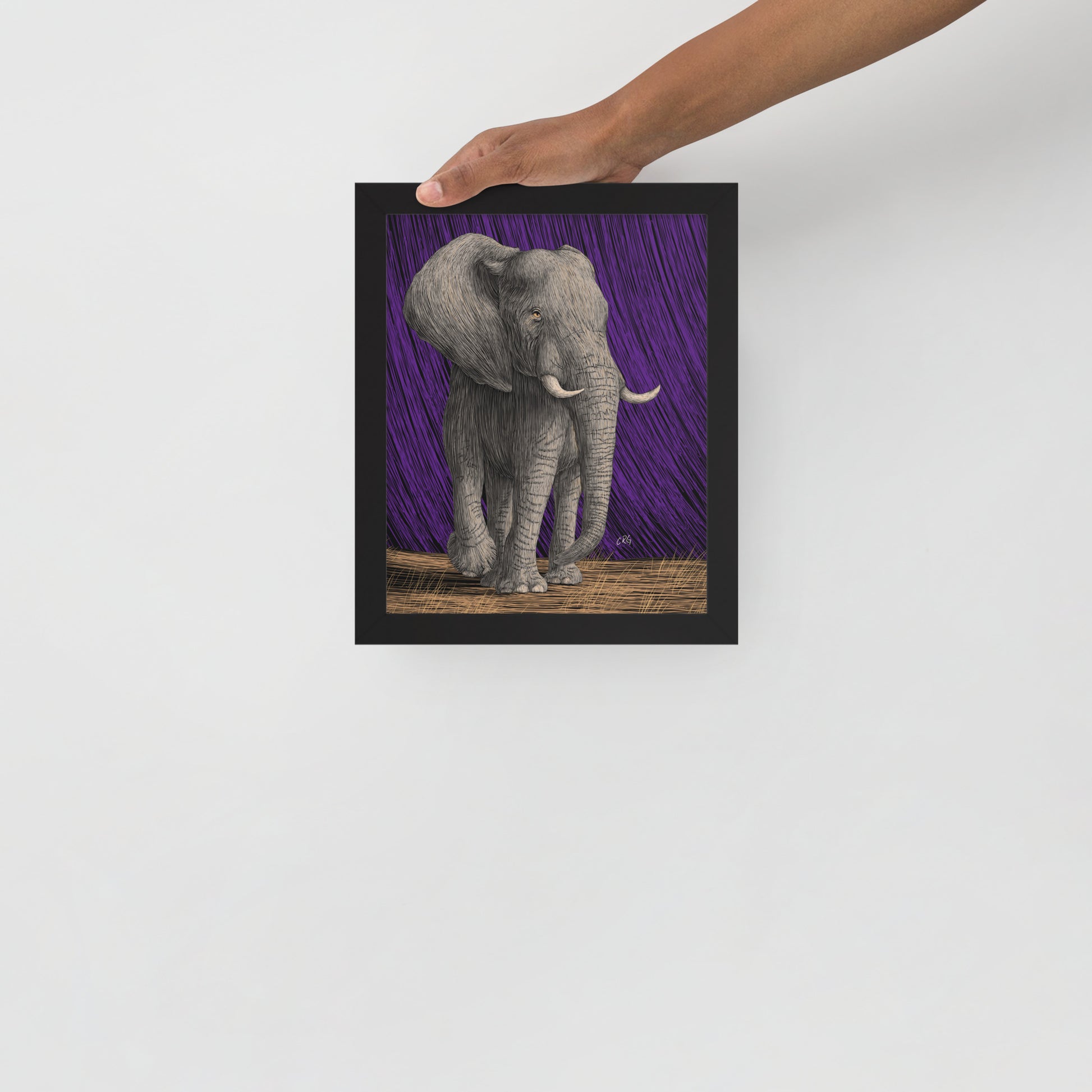 Elephant Art Print
