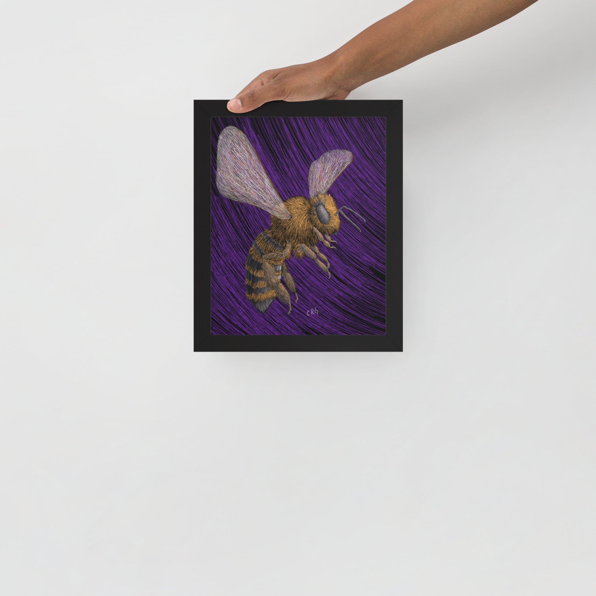 Honeybee Art Print