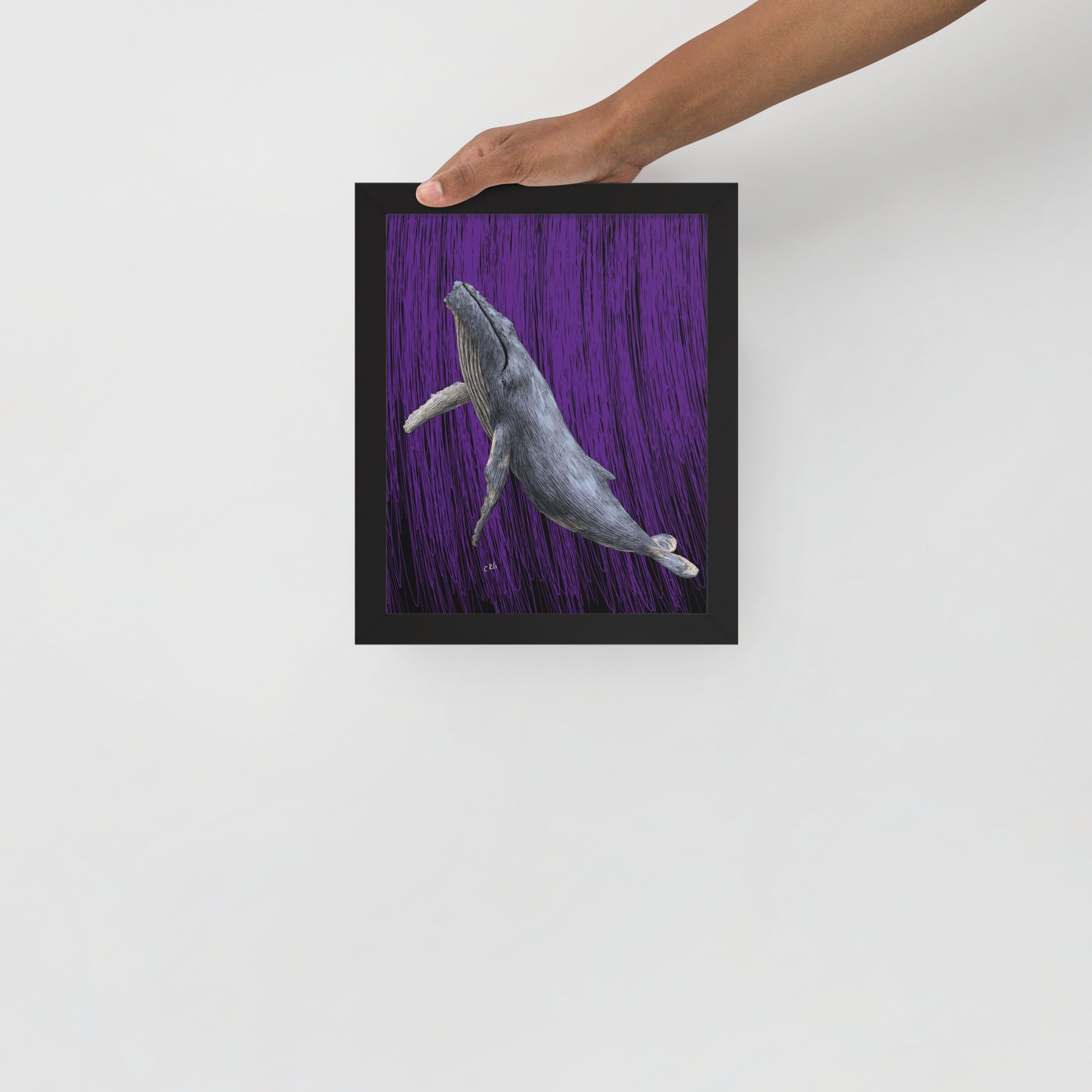 Whale Art Print