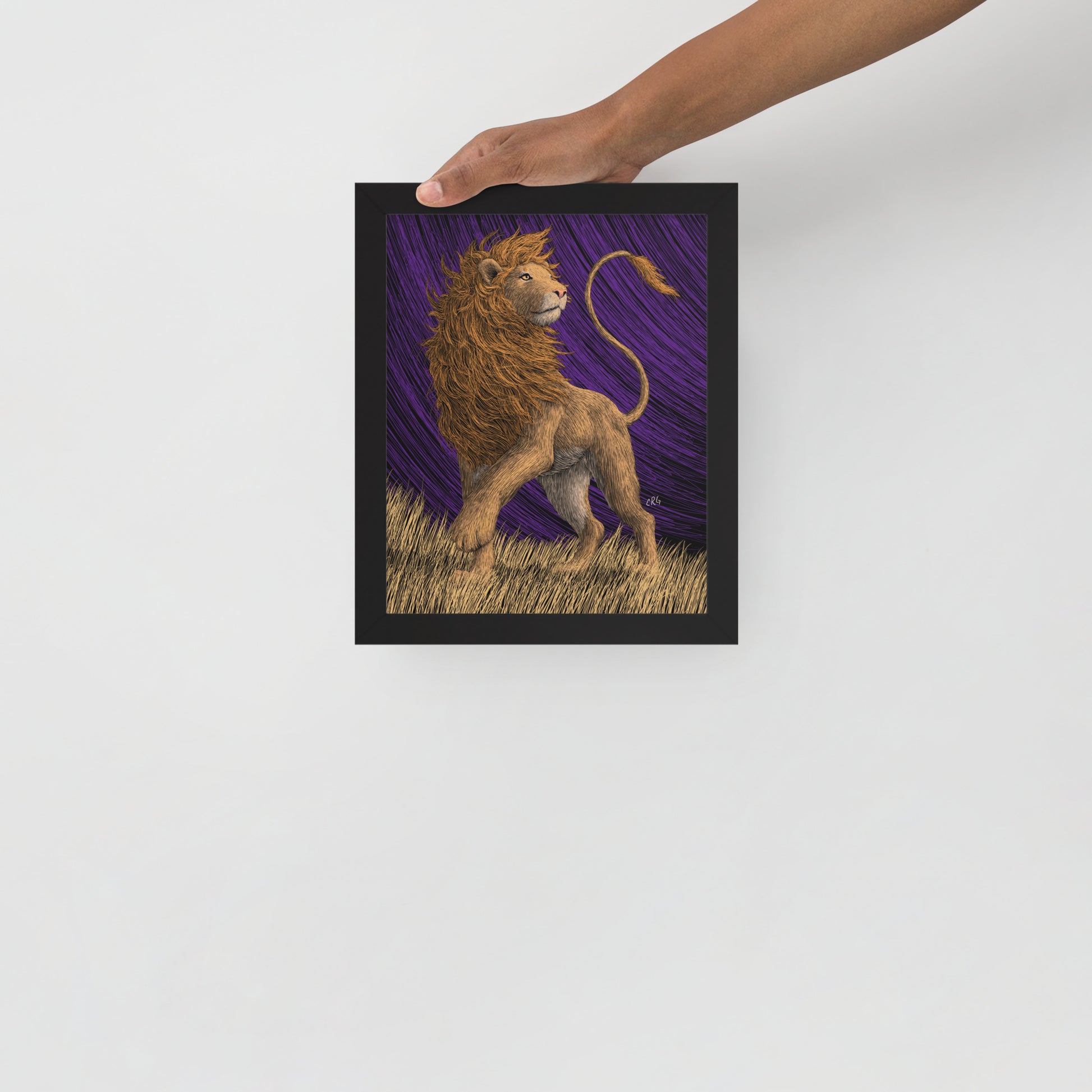 Lion Art Print