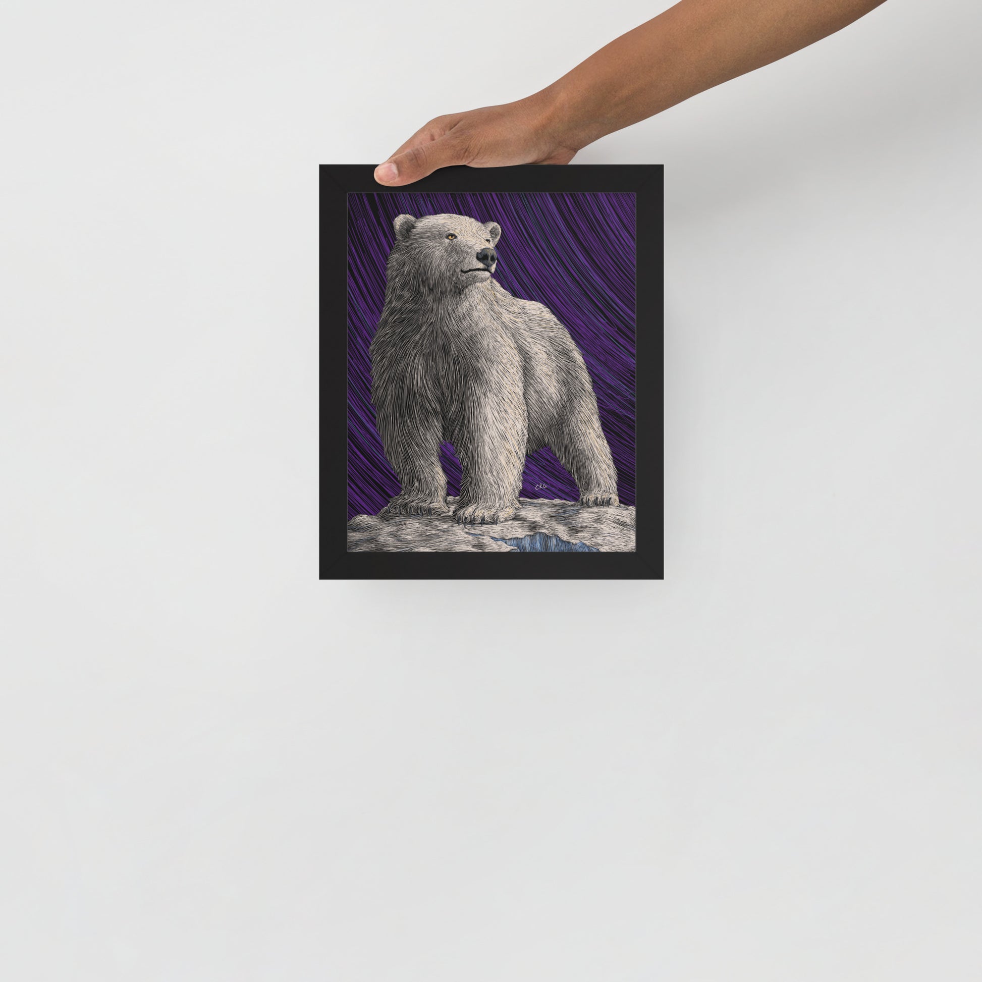 Polar Bear Art Print