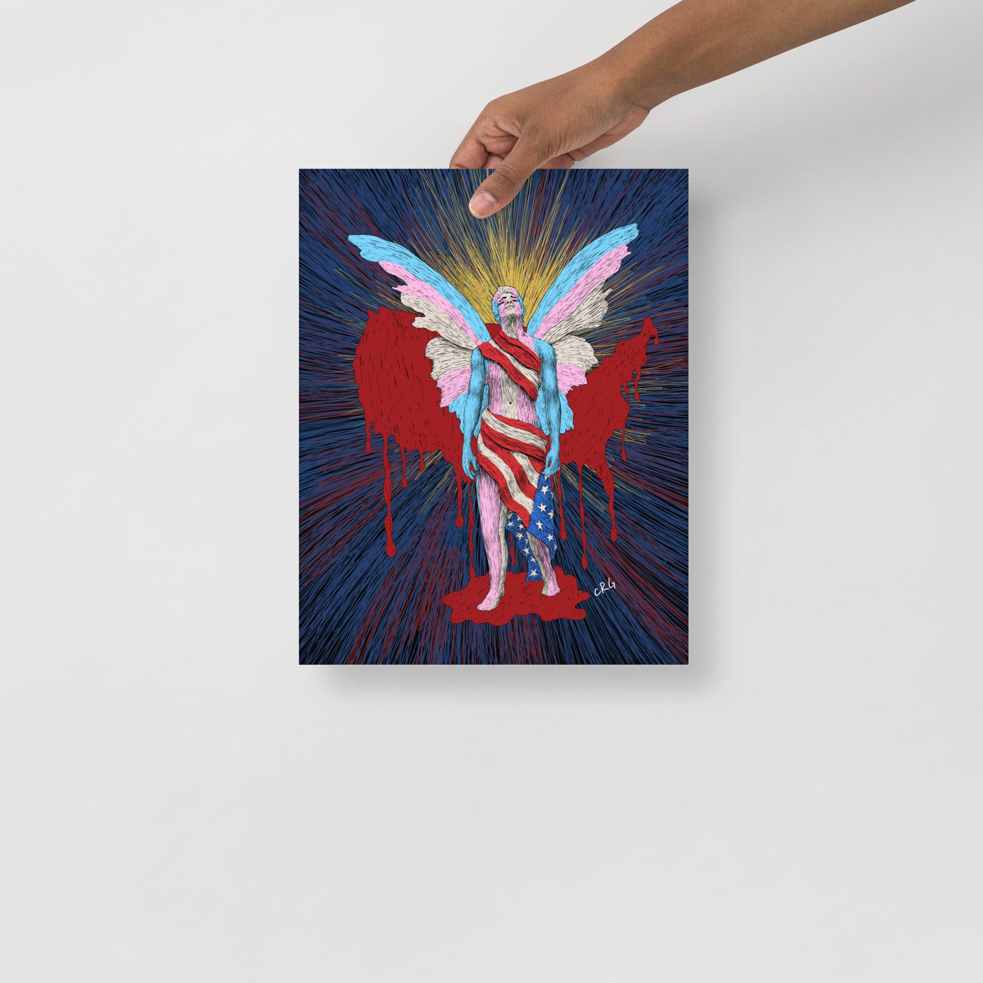 SOS Art Print