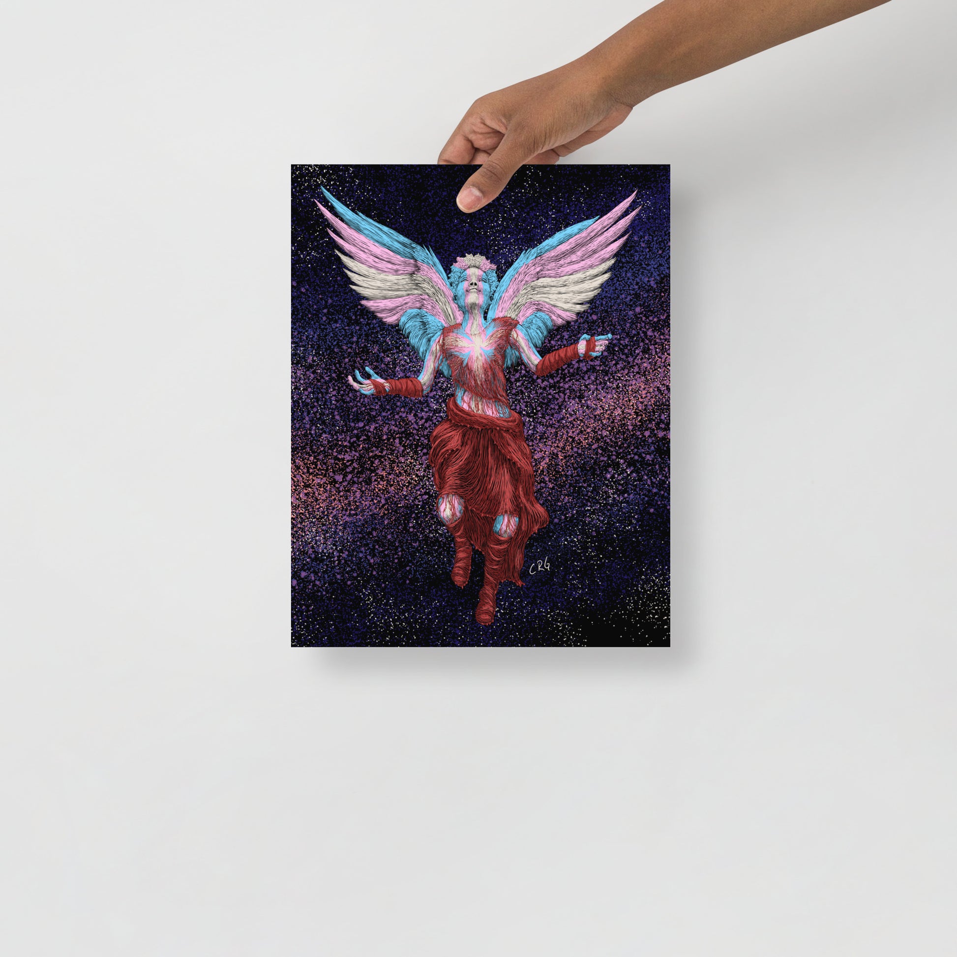 I See the Universe in Your Soul Art Print
