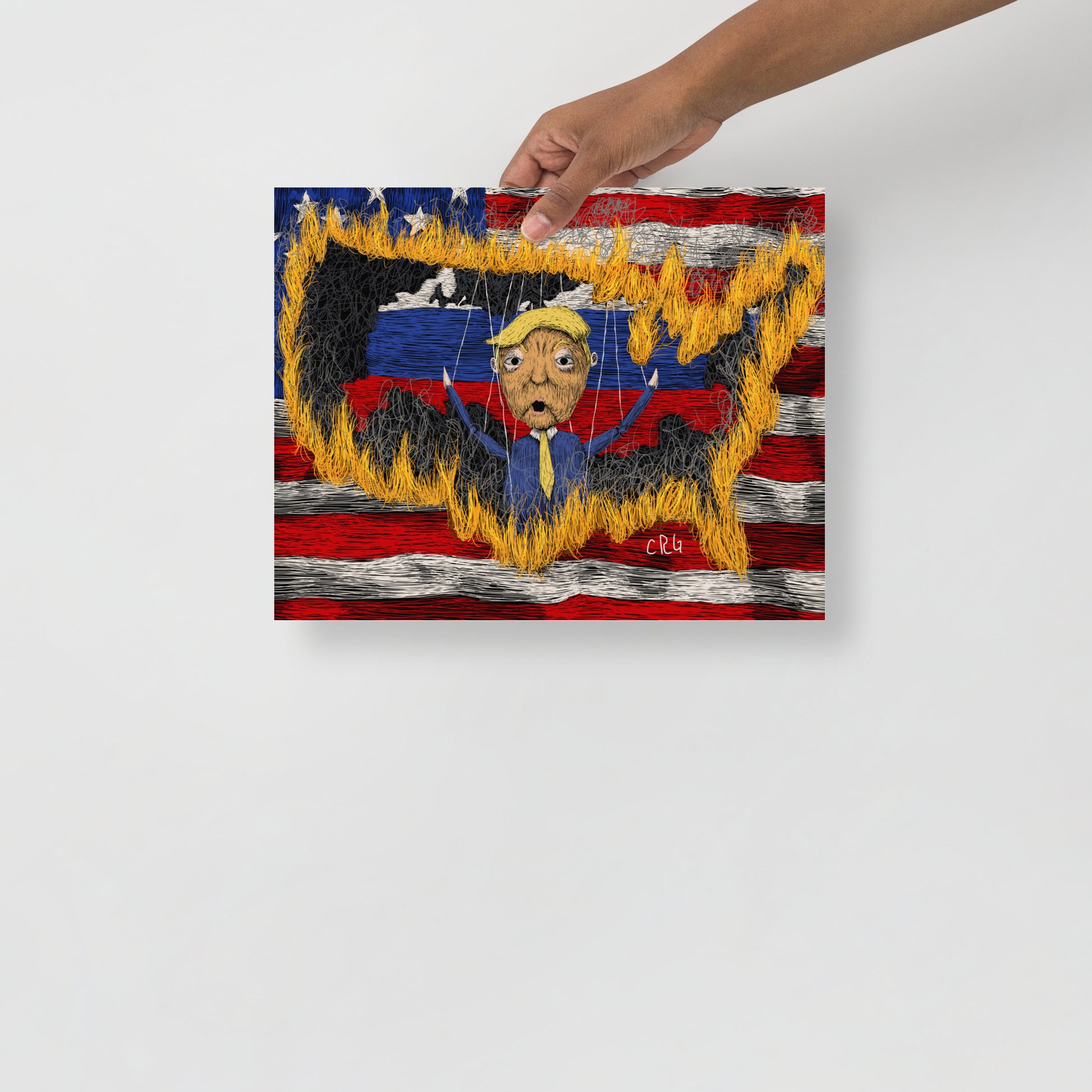 The Puppet Art Print