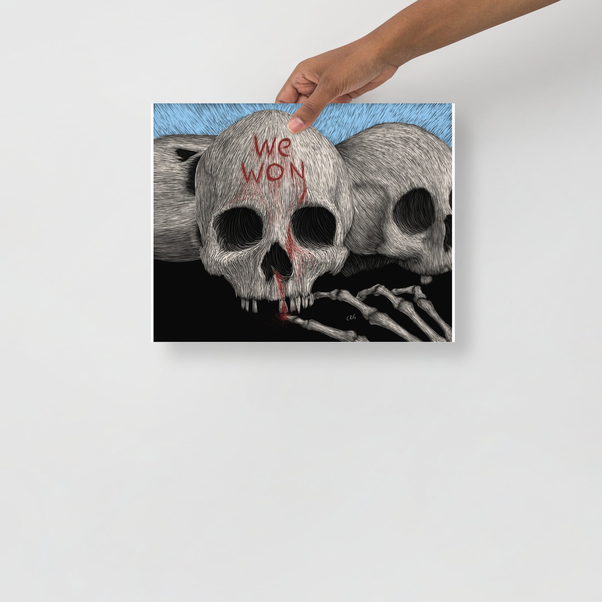 But At Least Our Cause Was Just Art Print