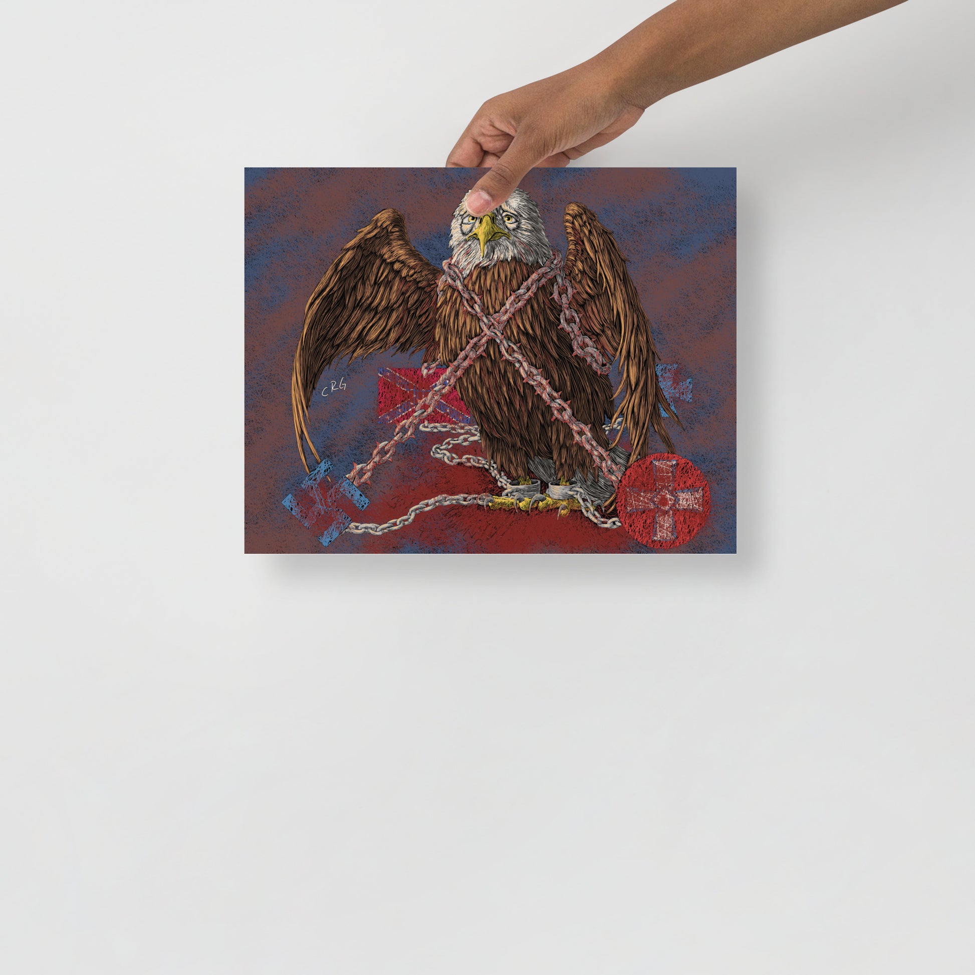 The Land of the... Art Print