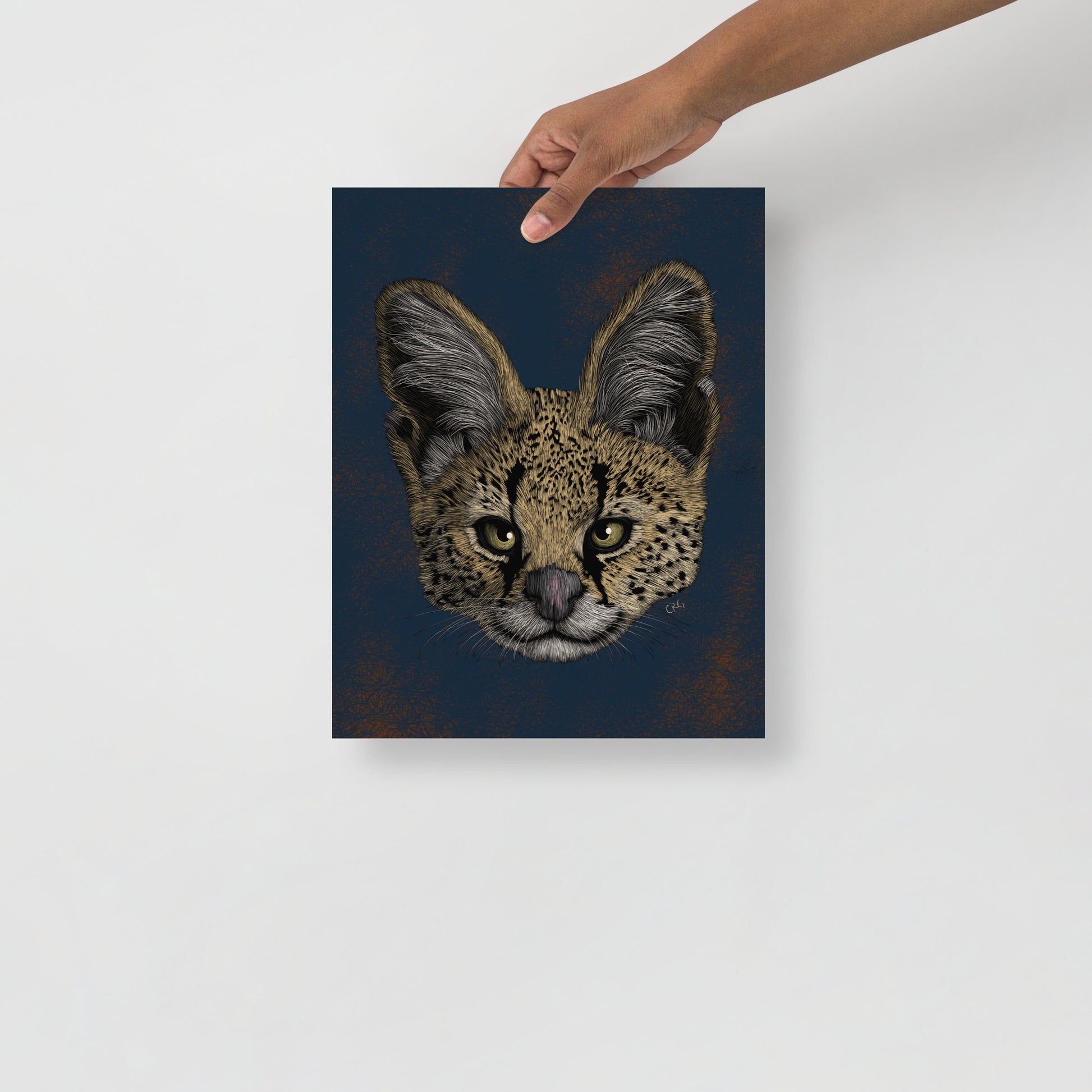 Serval Art Print