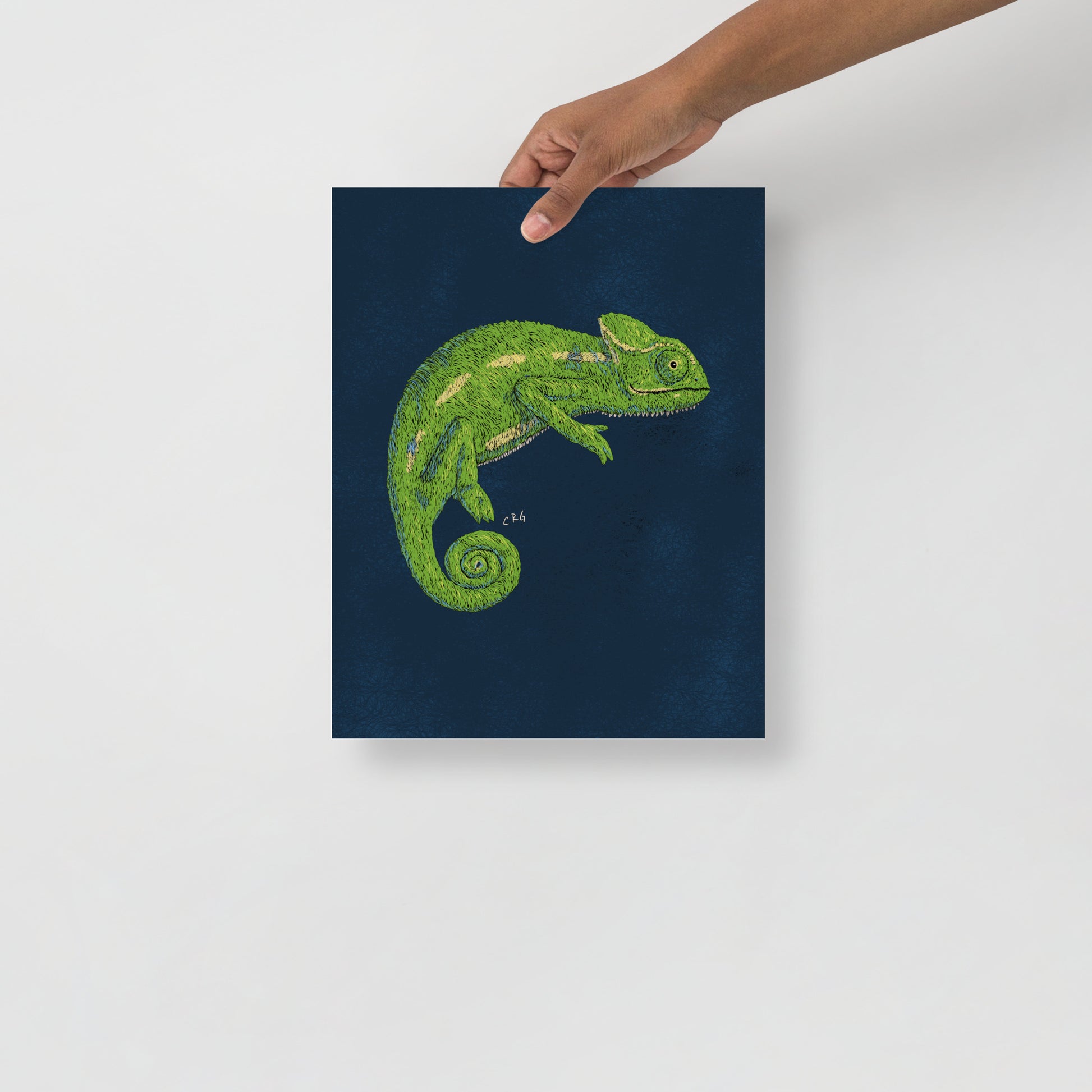 Chameleon Art Print