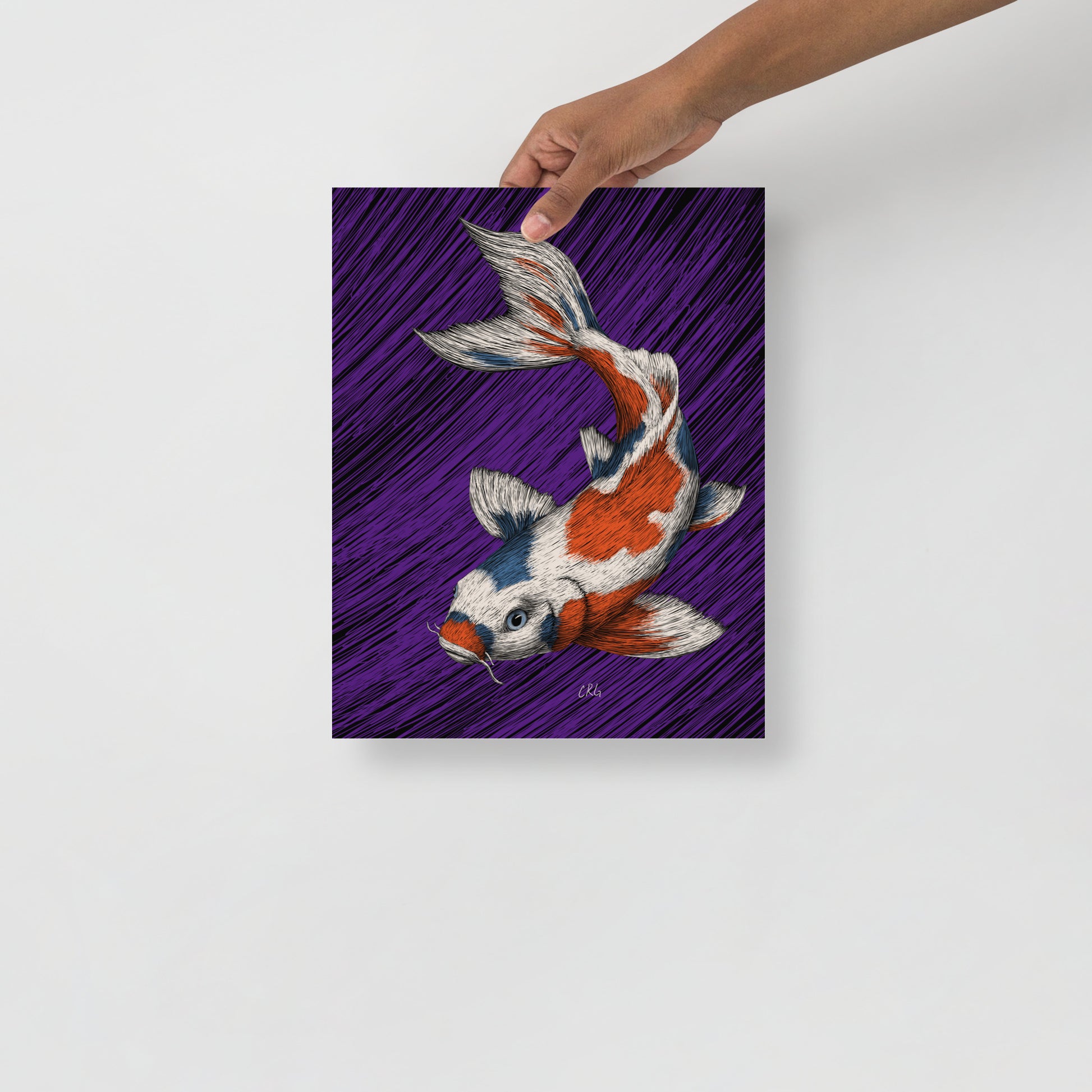 Koi Fish Art Print