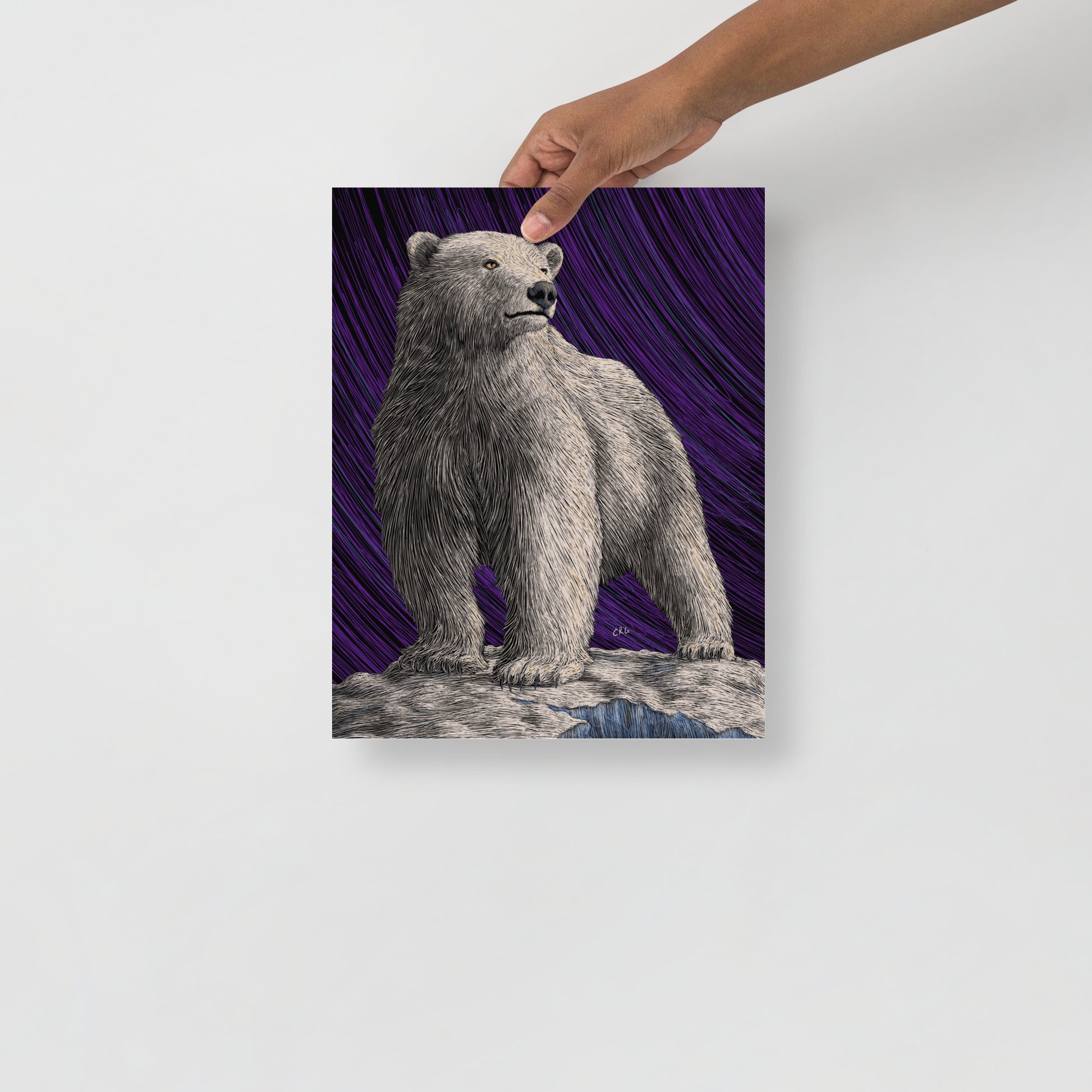 Polar Bear Art Print