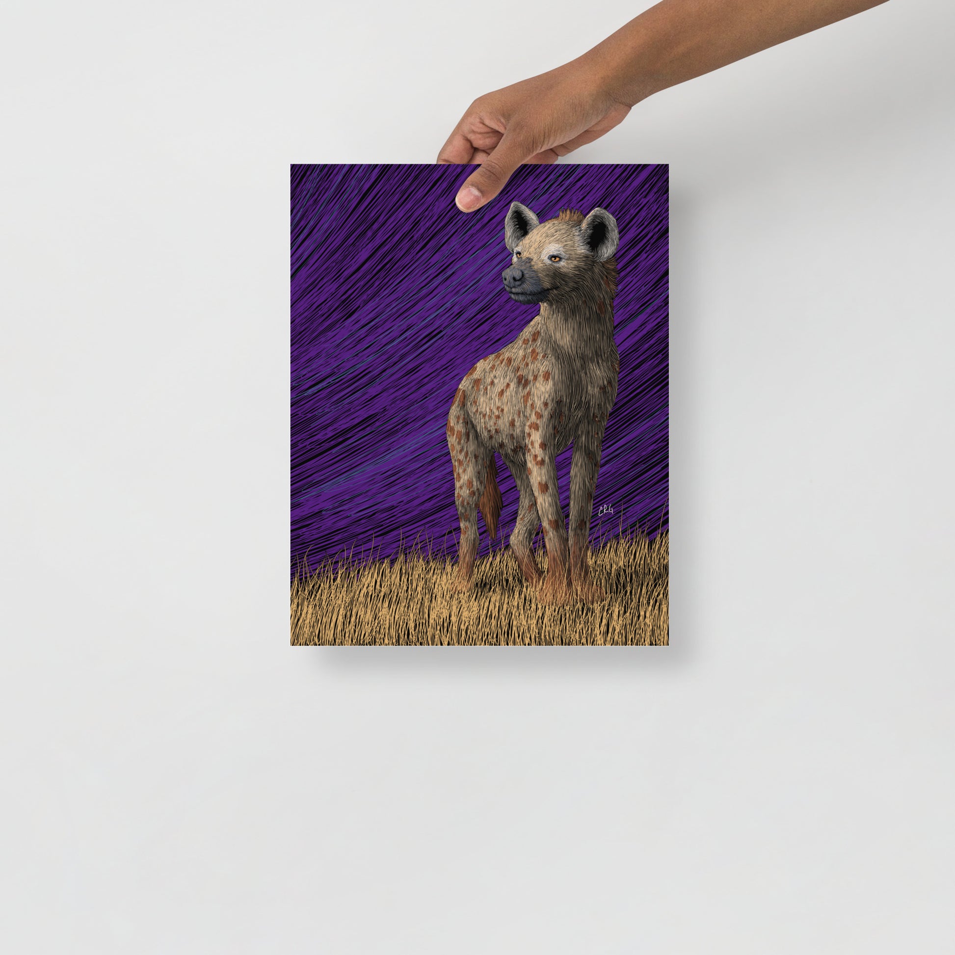 Hyena Art Print