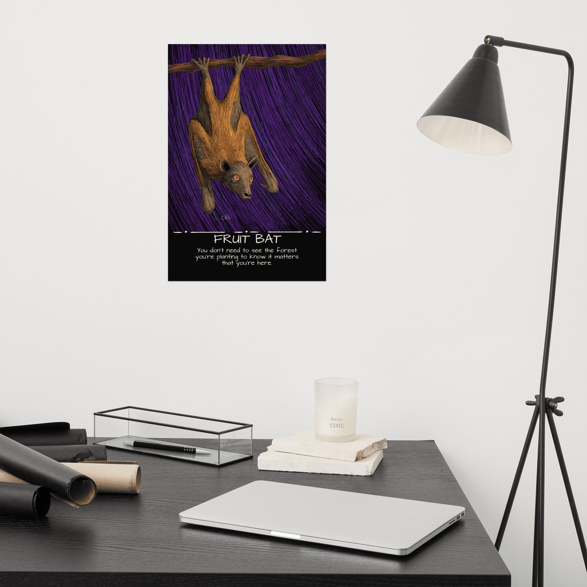 Fruit Bat Art Print