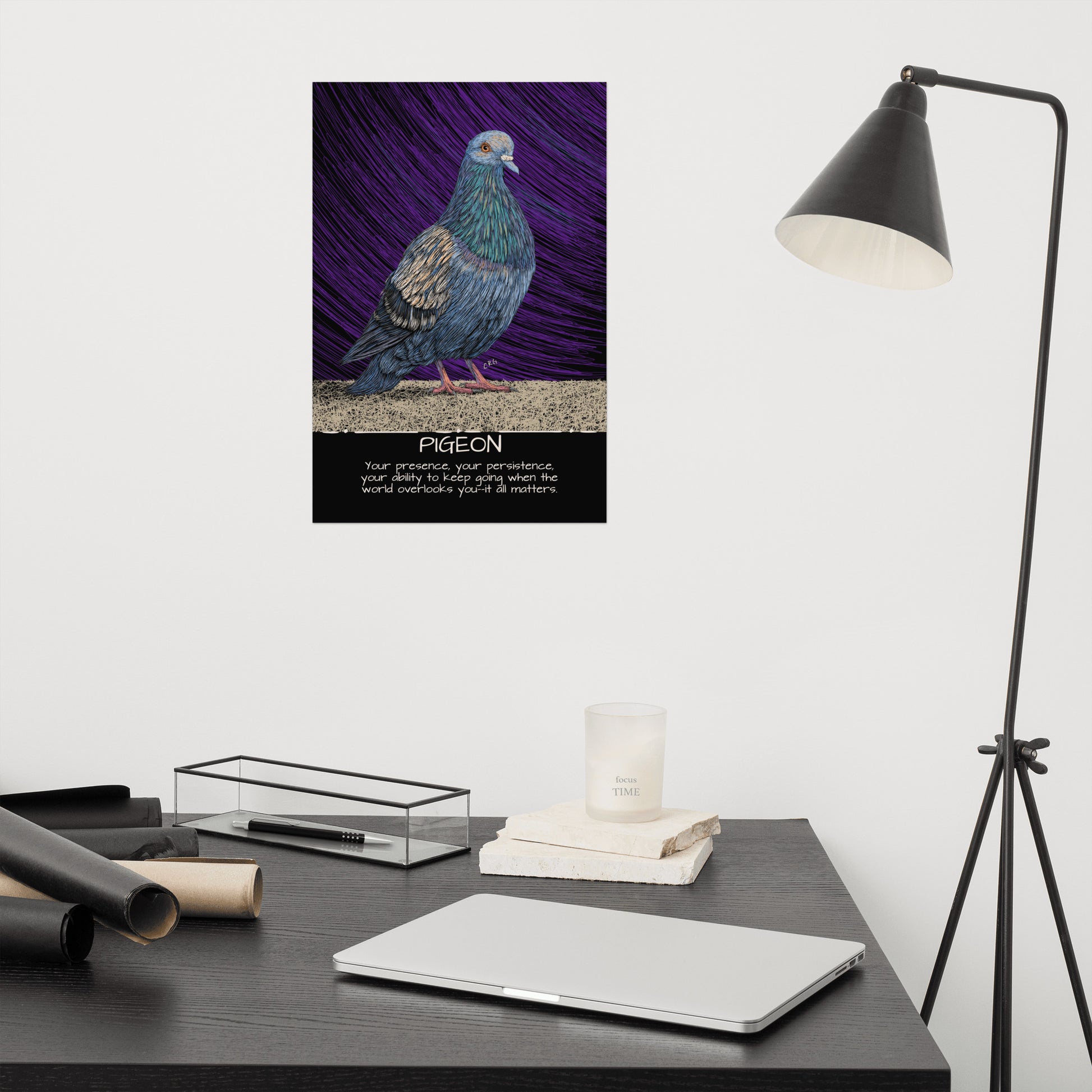Pigeon Art Print
