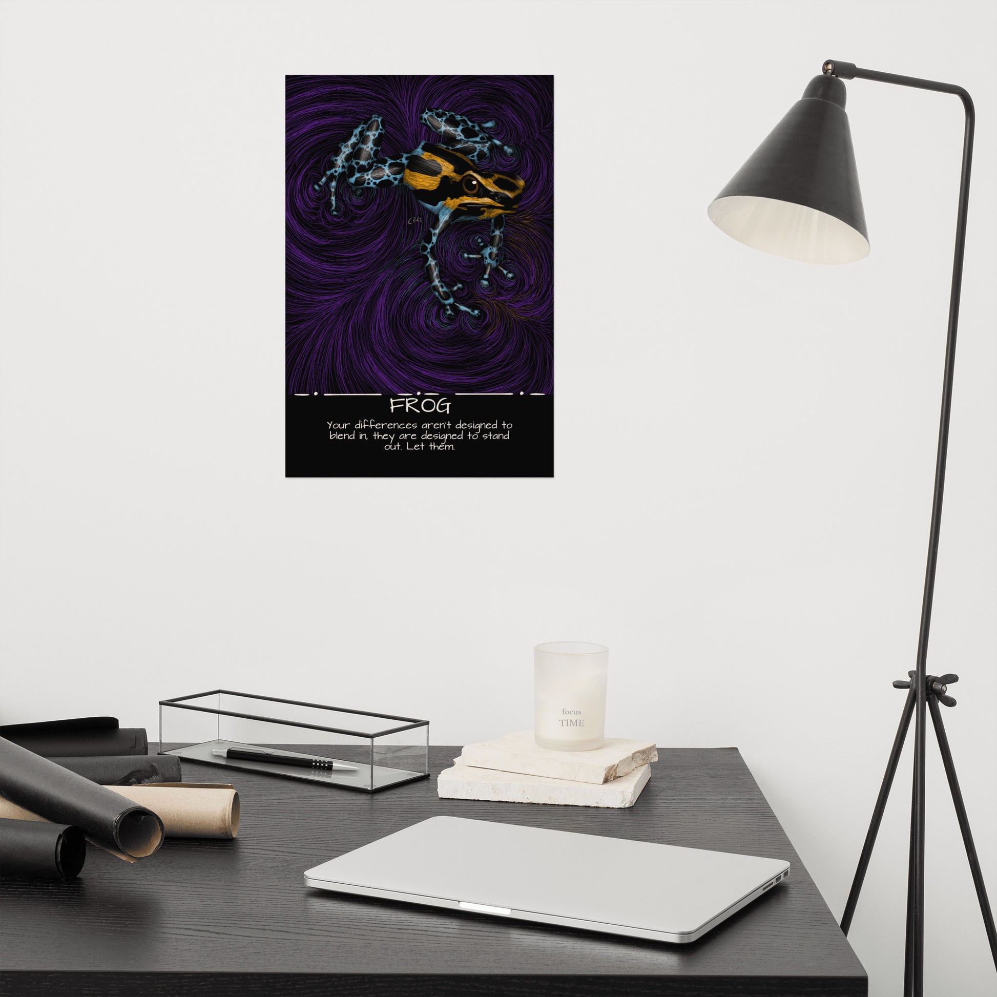 Frog Art Print