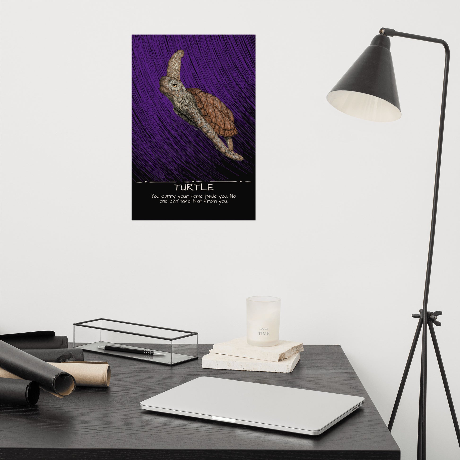 Turtle Art Print