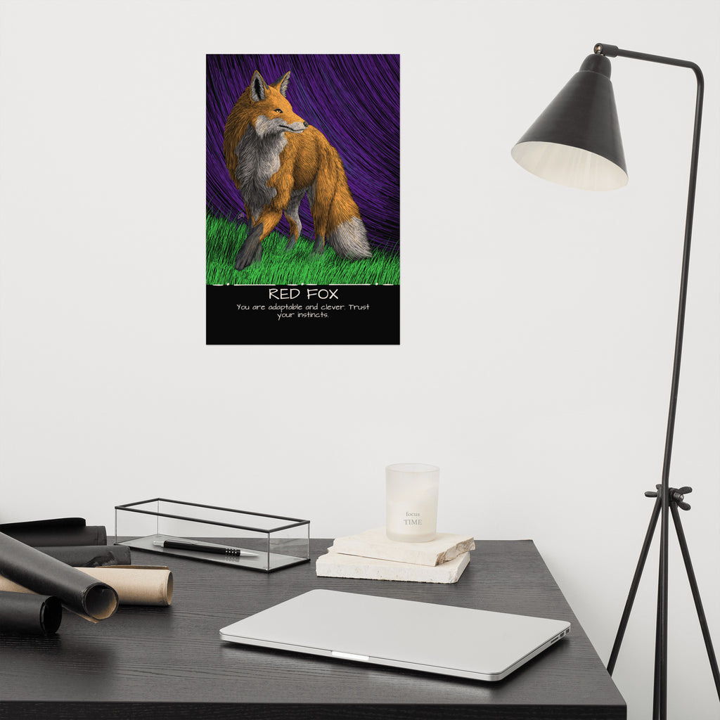 Red Fox Art Print