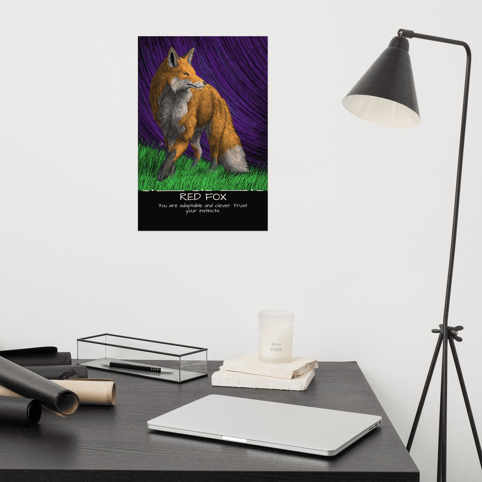 Red Fox Art Print