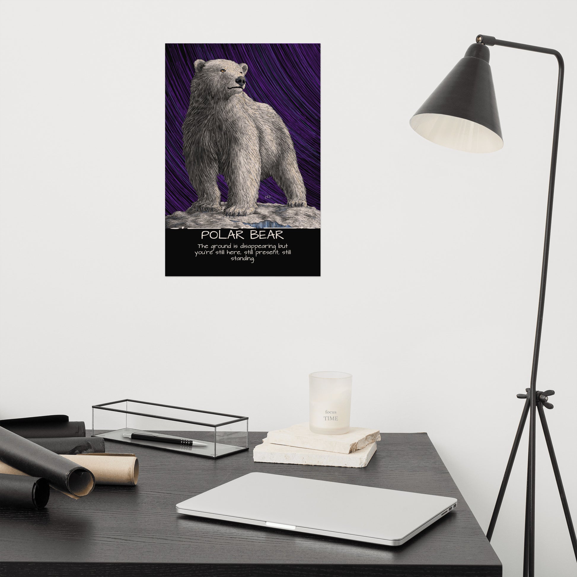 Polar Bear Art Print