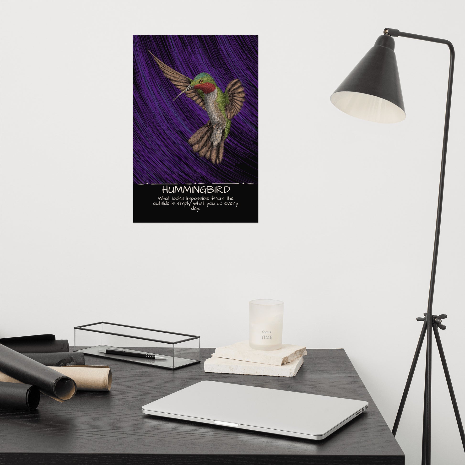 Hummingbird Art Print