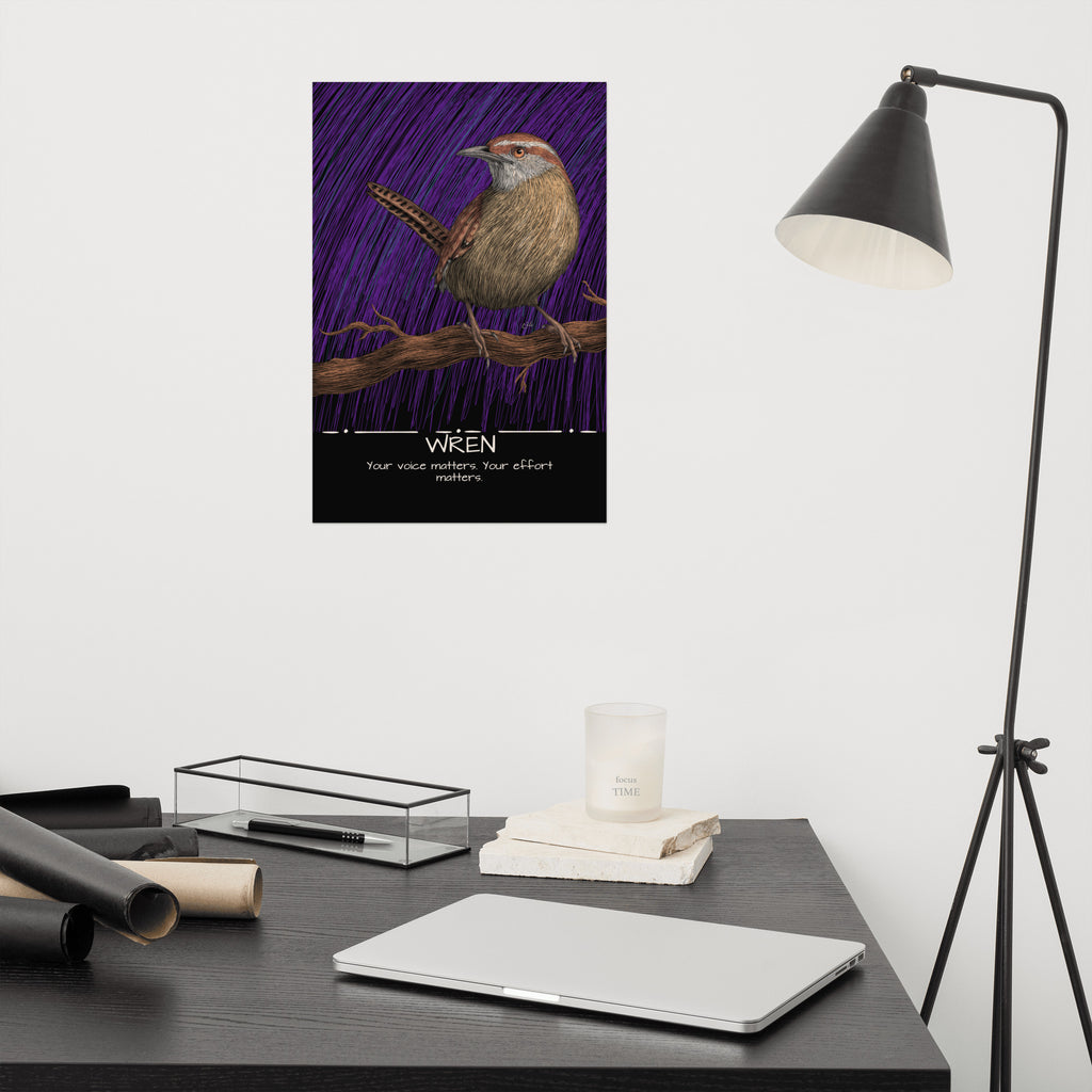 Wren Art Print