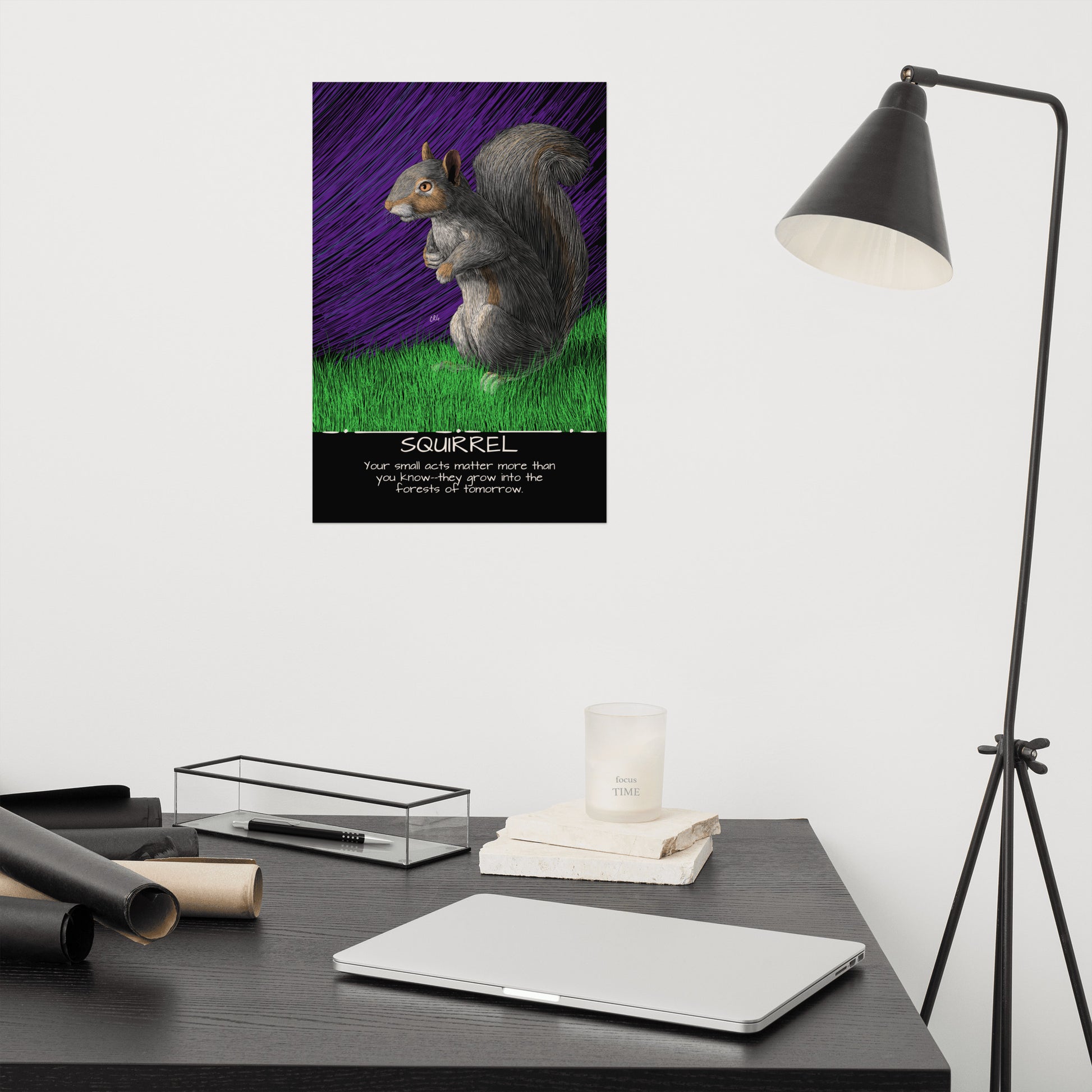 Squirrel Art Print