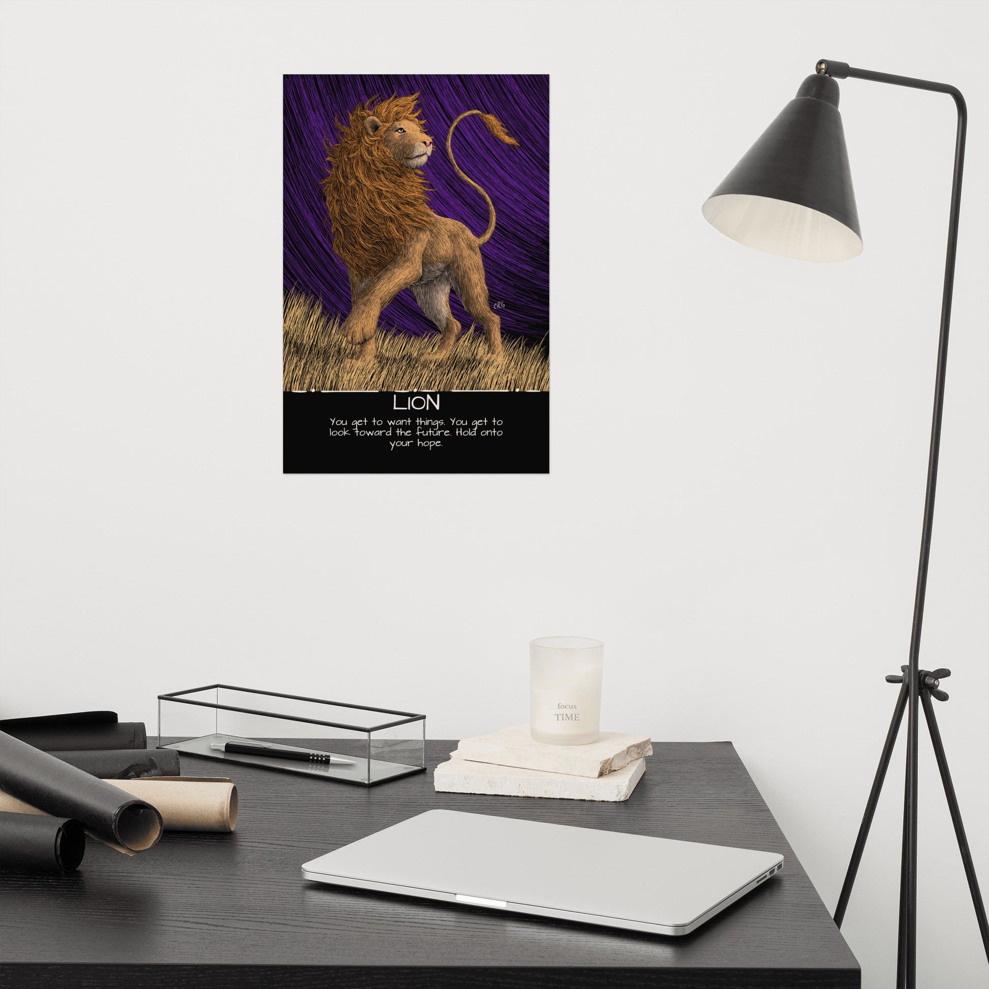 Lion Art Print