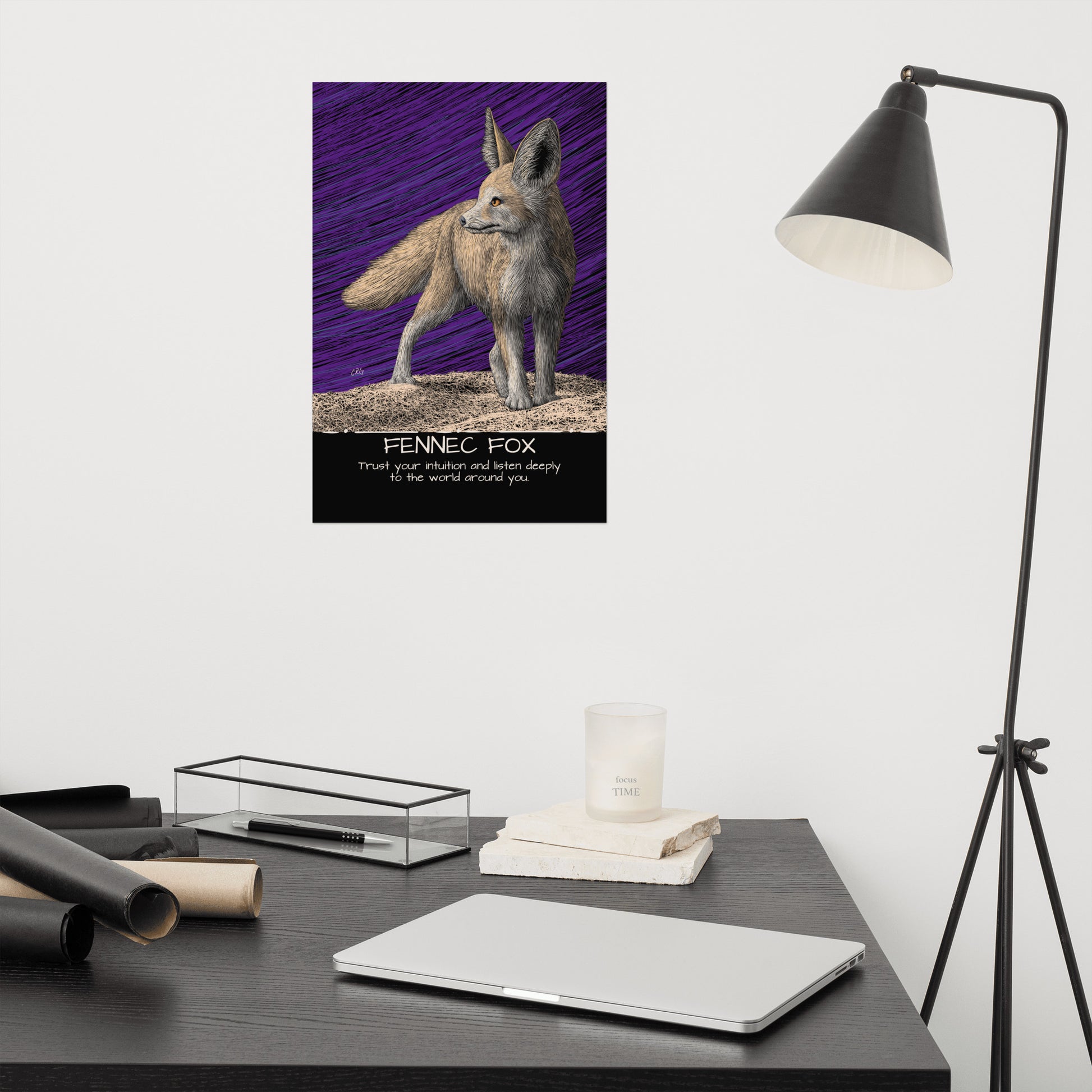 Fennec Fox Art Print