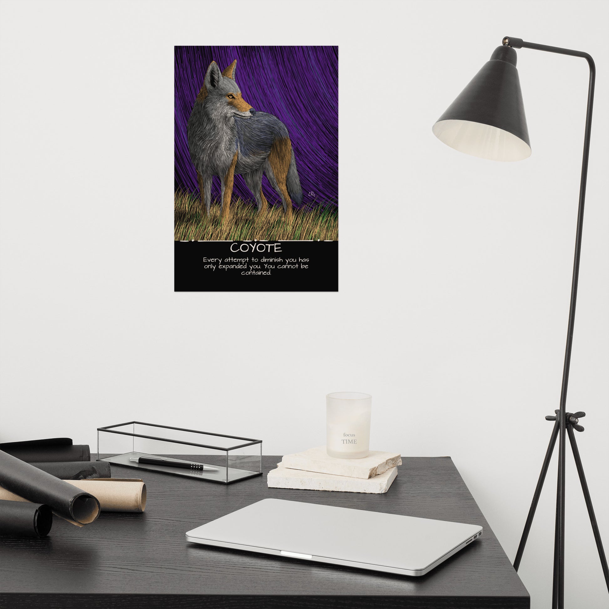 Coyote Art Print